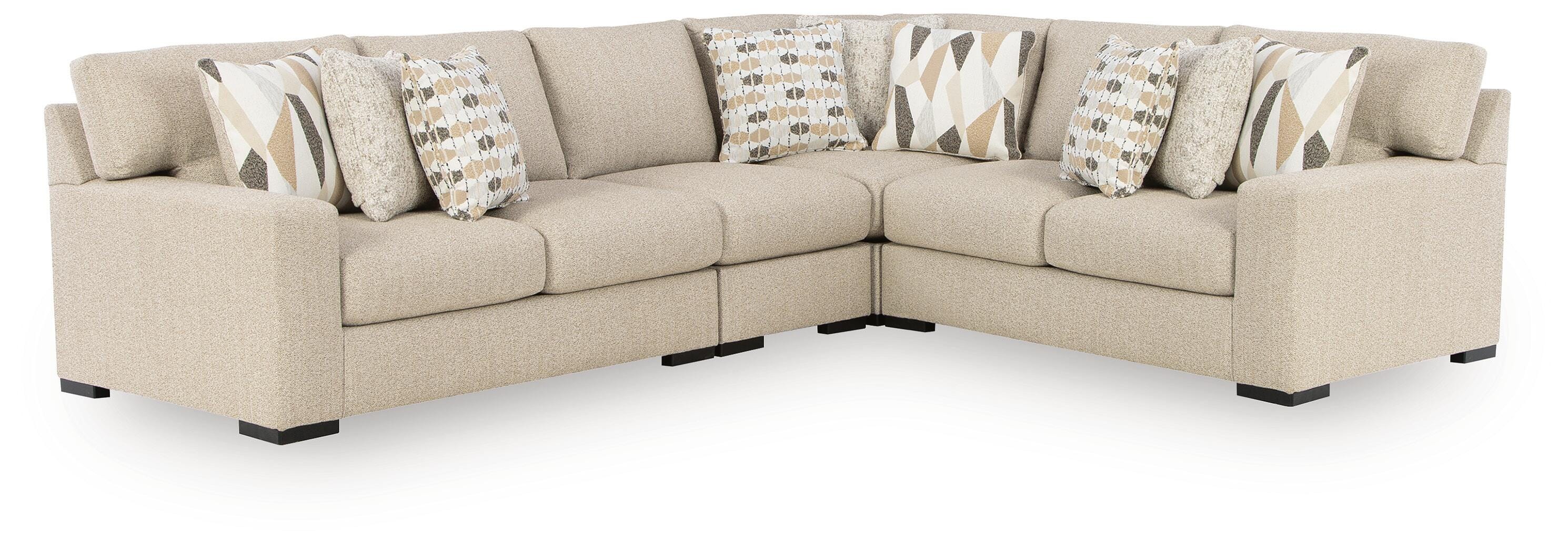 Dar Furniture - Ashley Furniture - Laurelgrove 4-Piece Sectional - RAF 4-Piece Sectional - 75105S9
