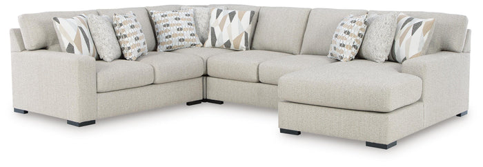 Laurelgrove 4-Piece Sectional with Chaise