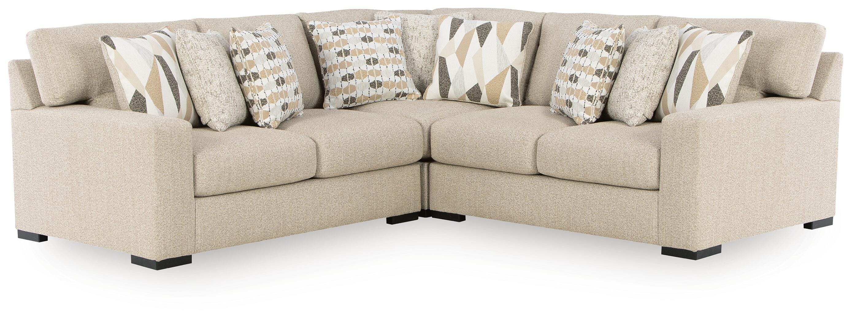 Dar Furniture - Ashley Furniture - Laurelgrove 3-Piece Sectional - RAF 3-Piece Sectional - 75105S5