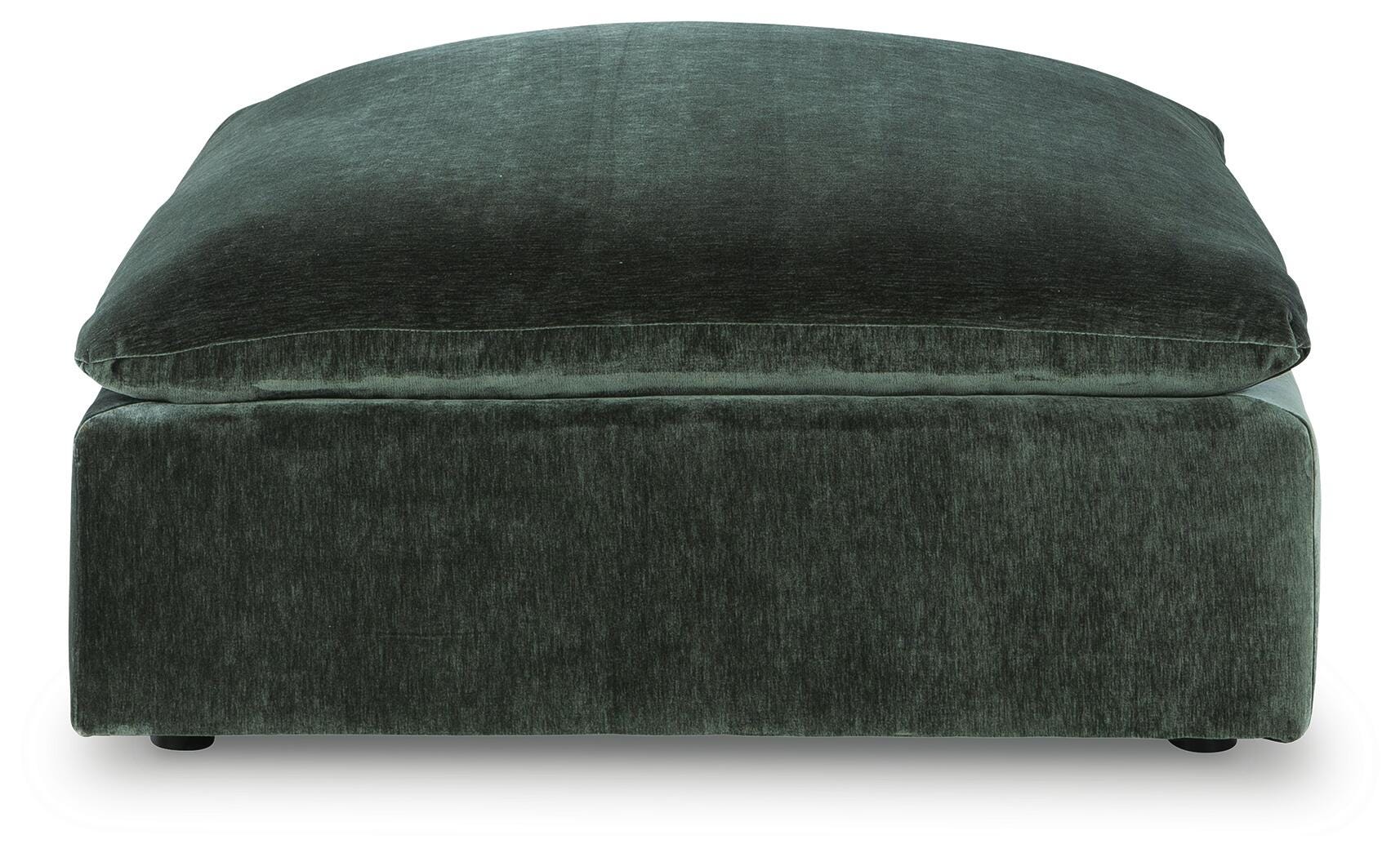 Carriage View Oversized Accent Ottoman