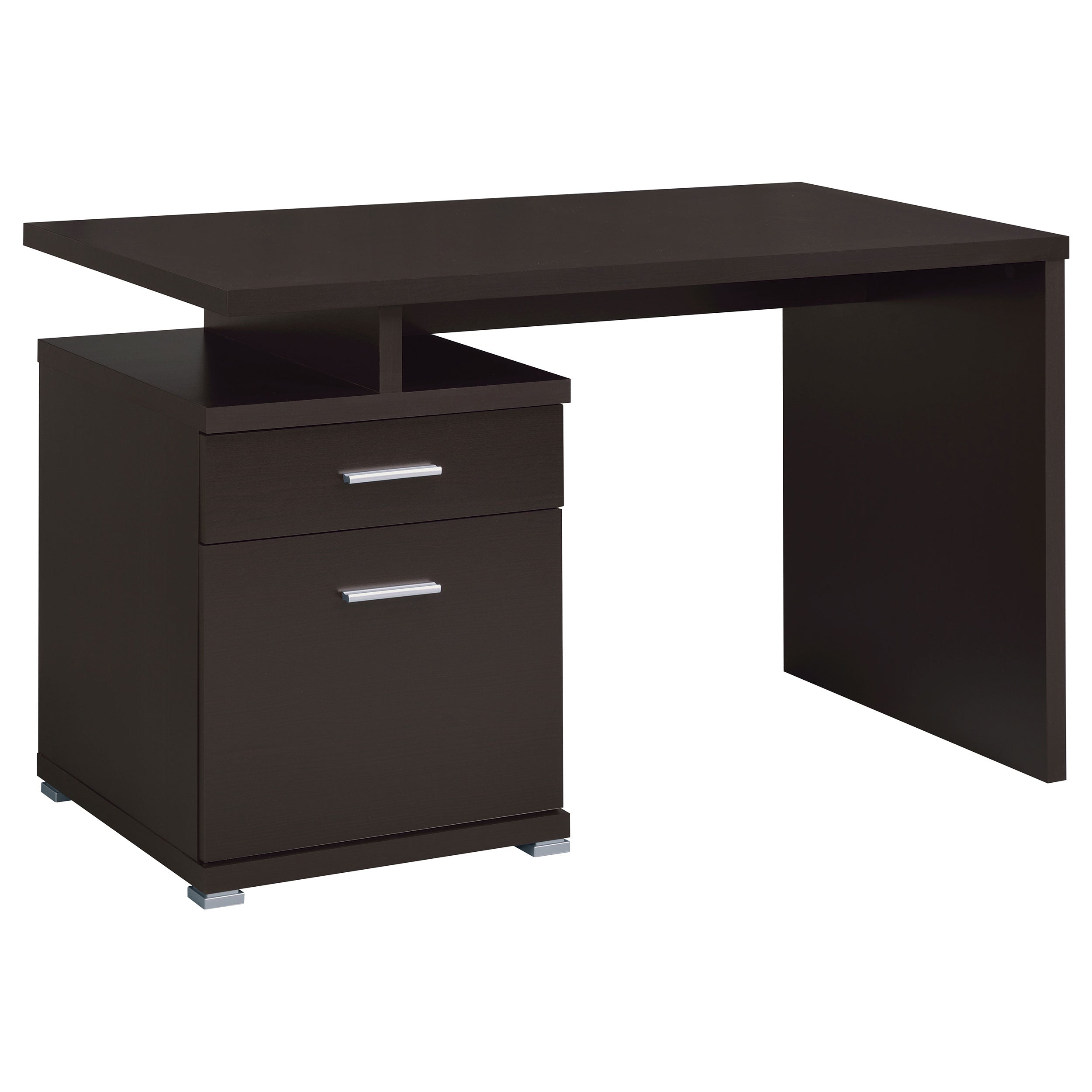 Dar Furniture - Coaster - Irving 47-inch 2-drawer Office Computer Desk Cappuccino - 800109
