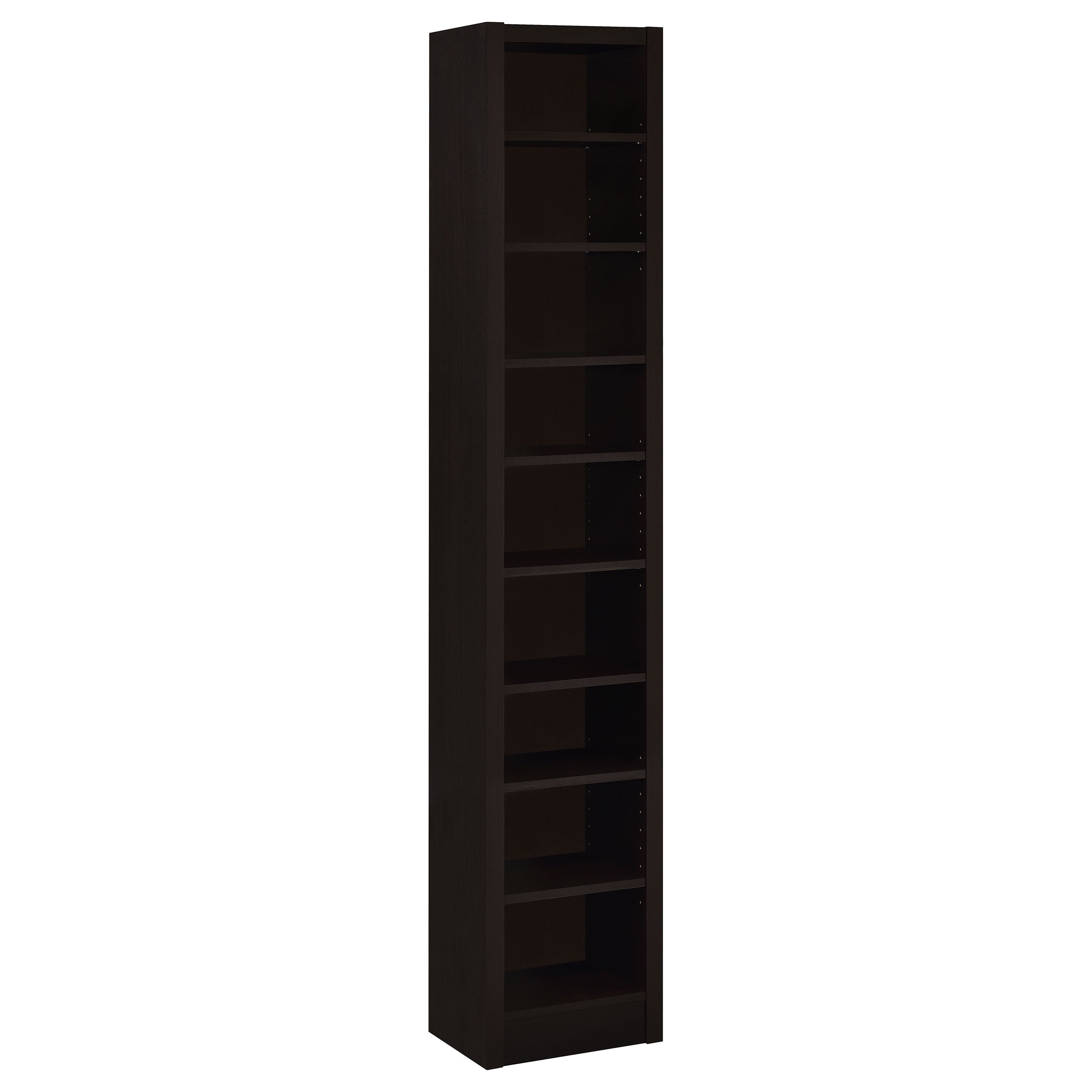 Dar Furniture - Coaster - Eliam 71-inch 8-shelf Bookcase Cappuccino - 800285