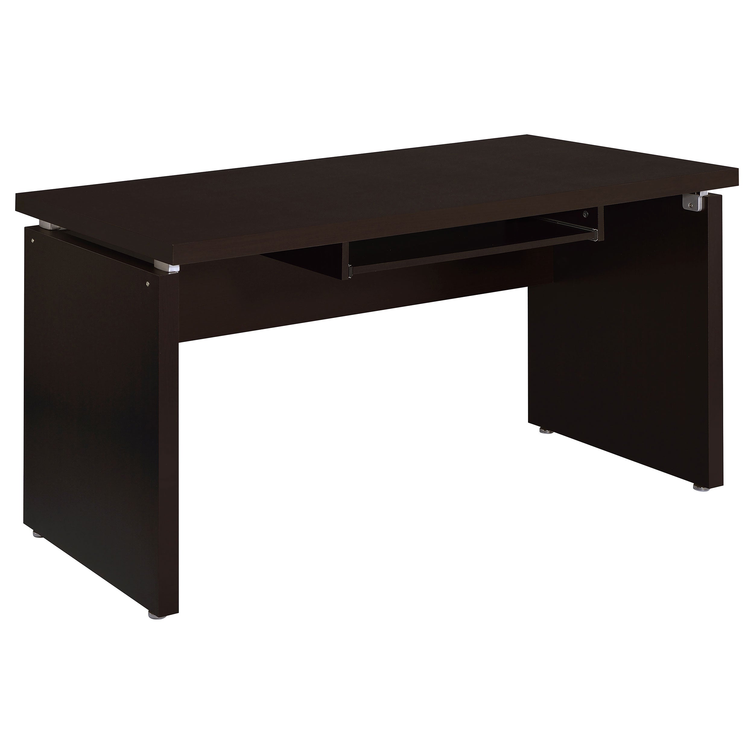 Dar Furniture - Coaster - Skylar 55-inch Computer Desk with Keyboard Drawer Cappuccino - 800891
