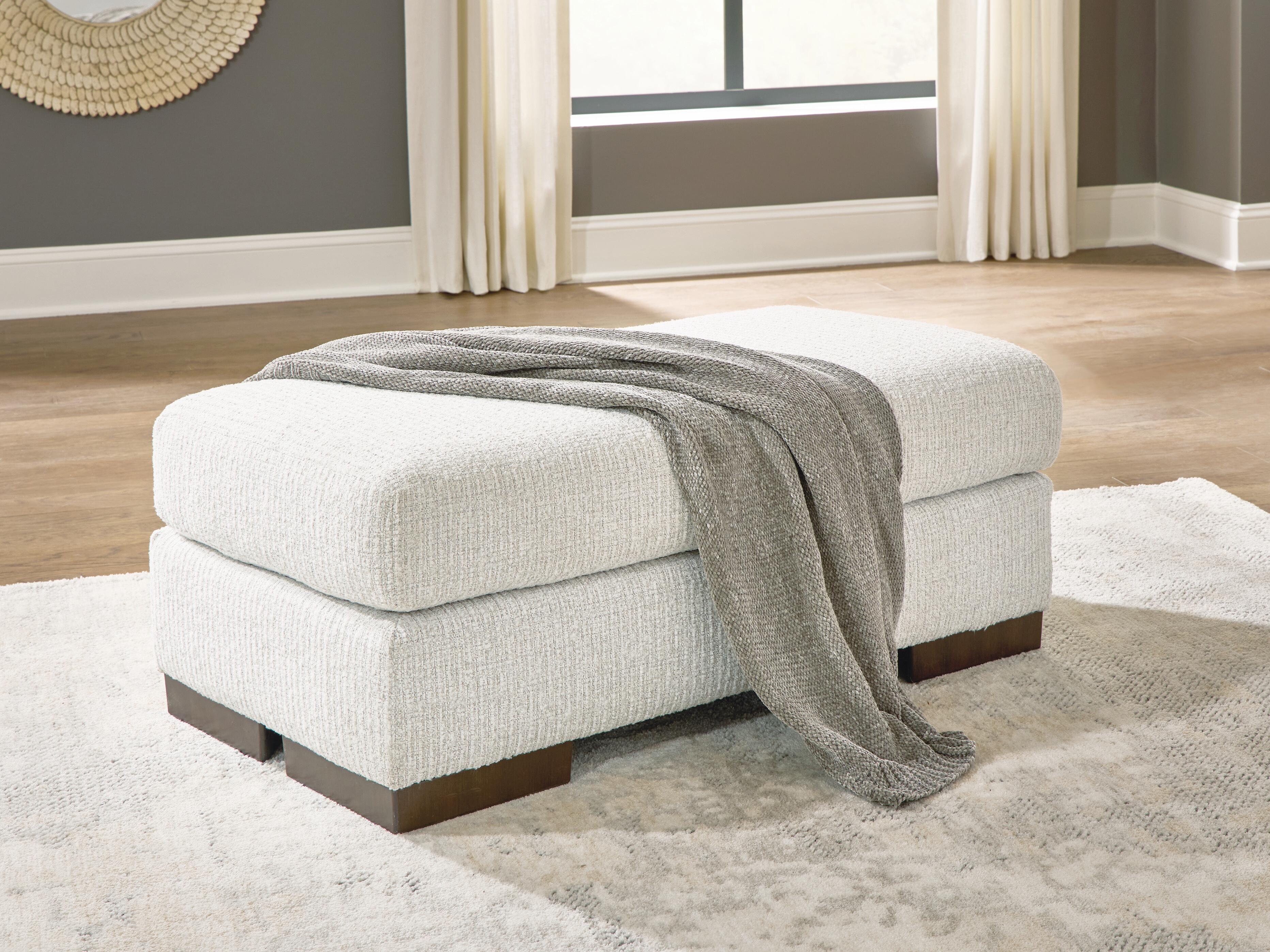 Dar Furniture - Ashley Furniture - Hartside Ottoman - Ottoman / Frosted - 8010414