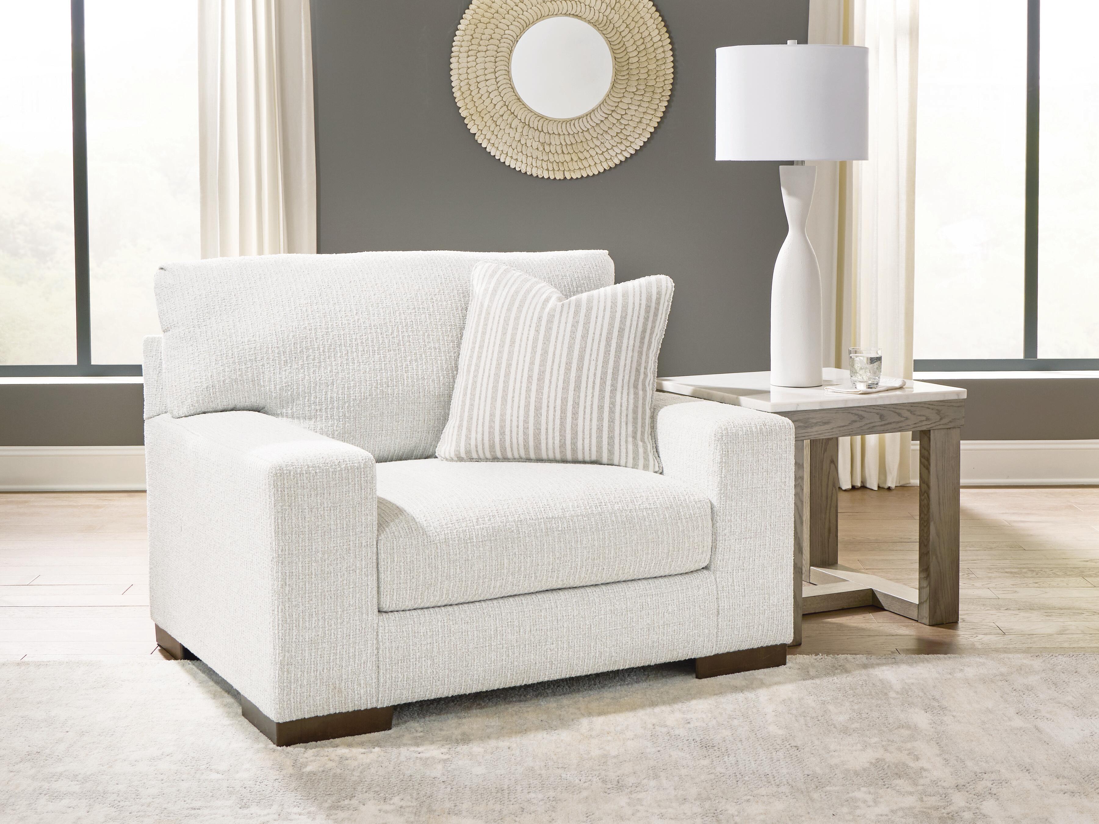Dar Furniture - Ashley Furniture - Hartside Oversized Chair - Chair and a Half / Frosted - 8010423