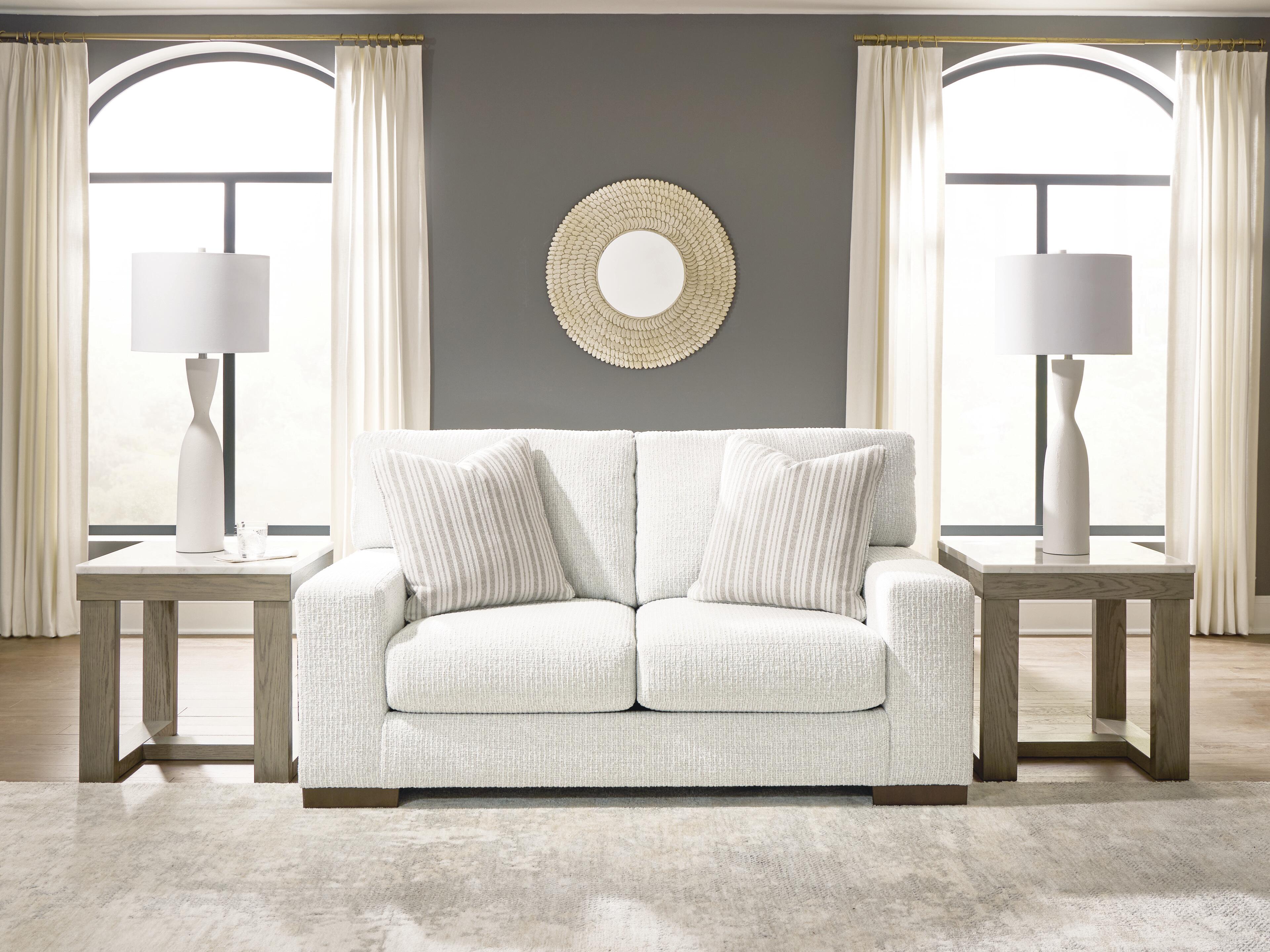 Dar Furniture - Ashley Furniture - Hartside Loveseat - Loveseat / Frosted - 8010435