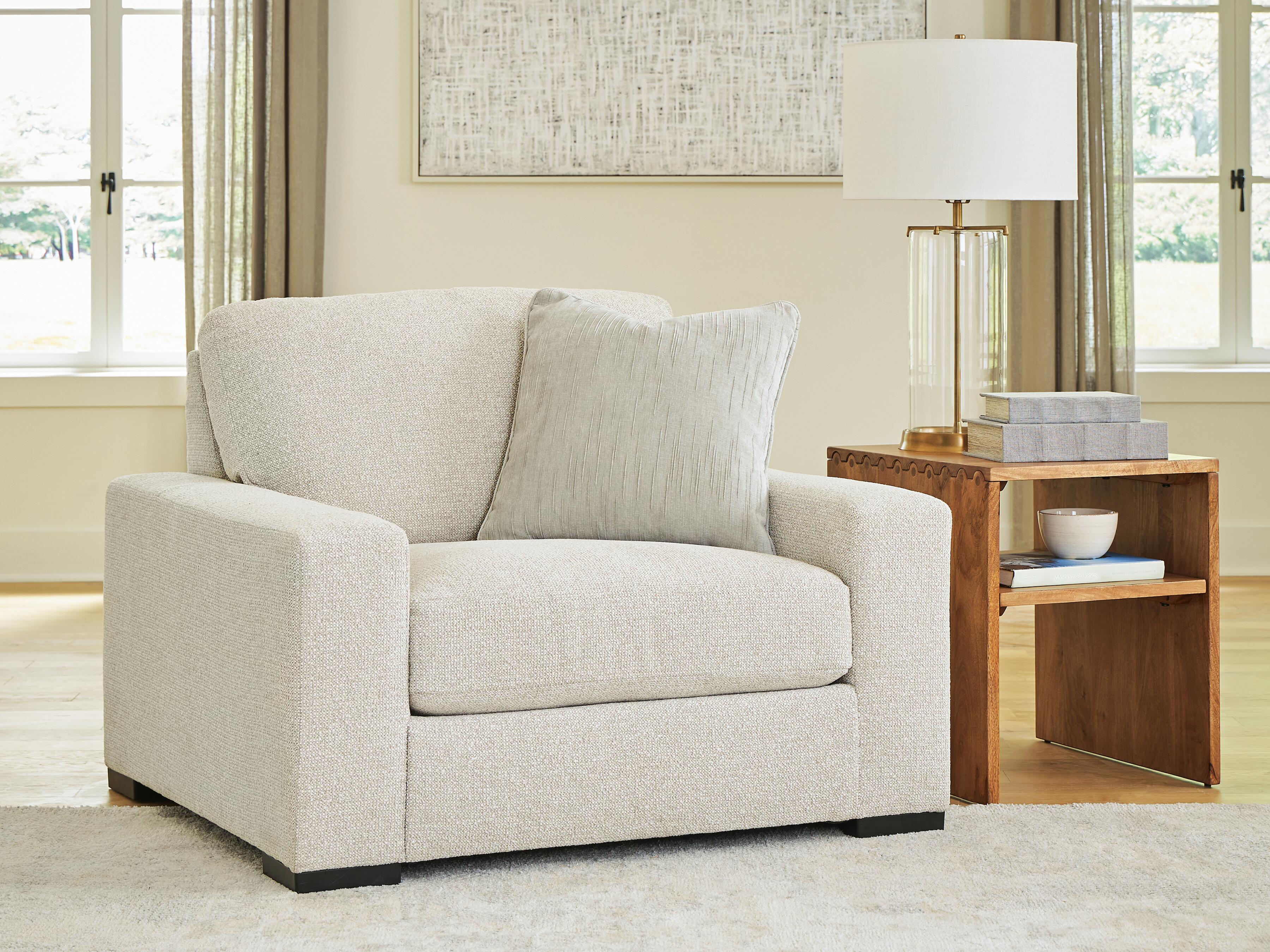 Dar Furniture - Ashley Furniture - Conlee-Pike Oversized Chair - Chair and a Half / Linen - PC8131023
