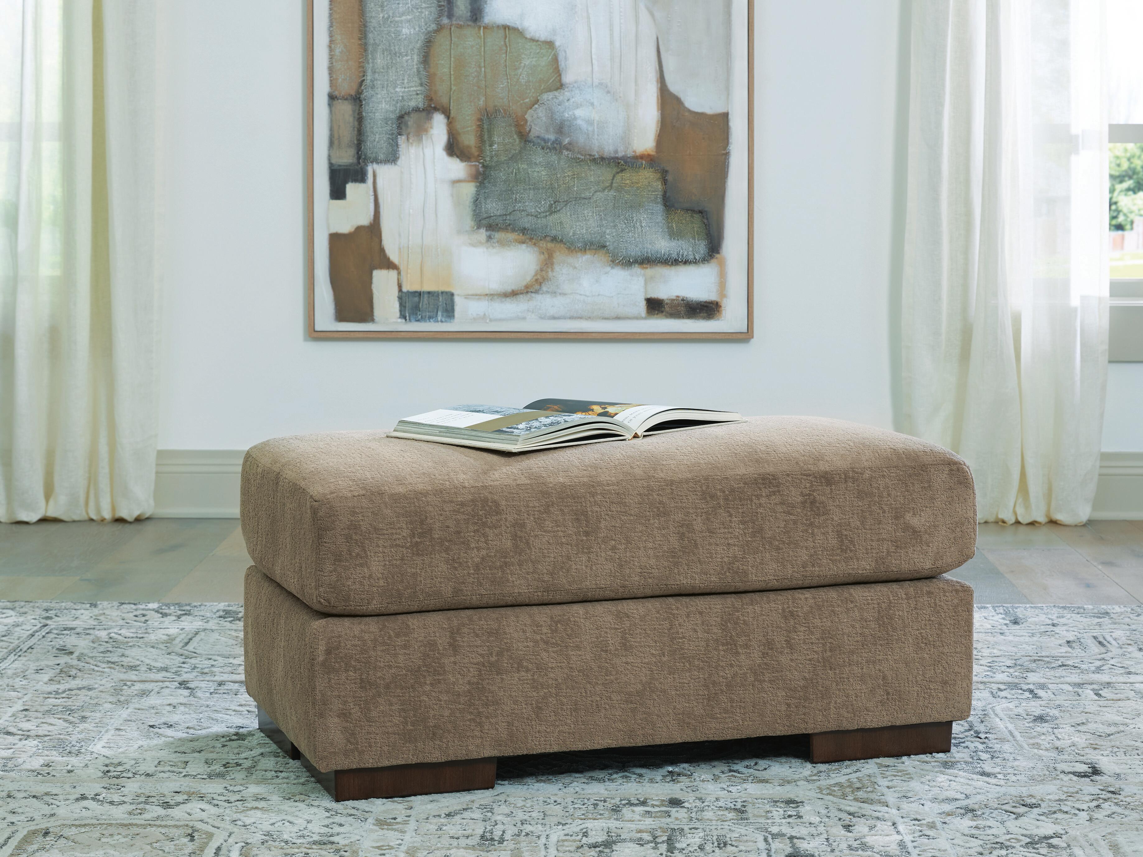 Dar Furniture - Ashley Furniture - Jayne Park Ottoman - Ottoman / Pecan - PC8150514