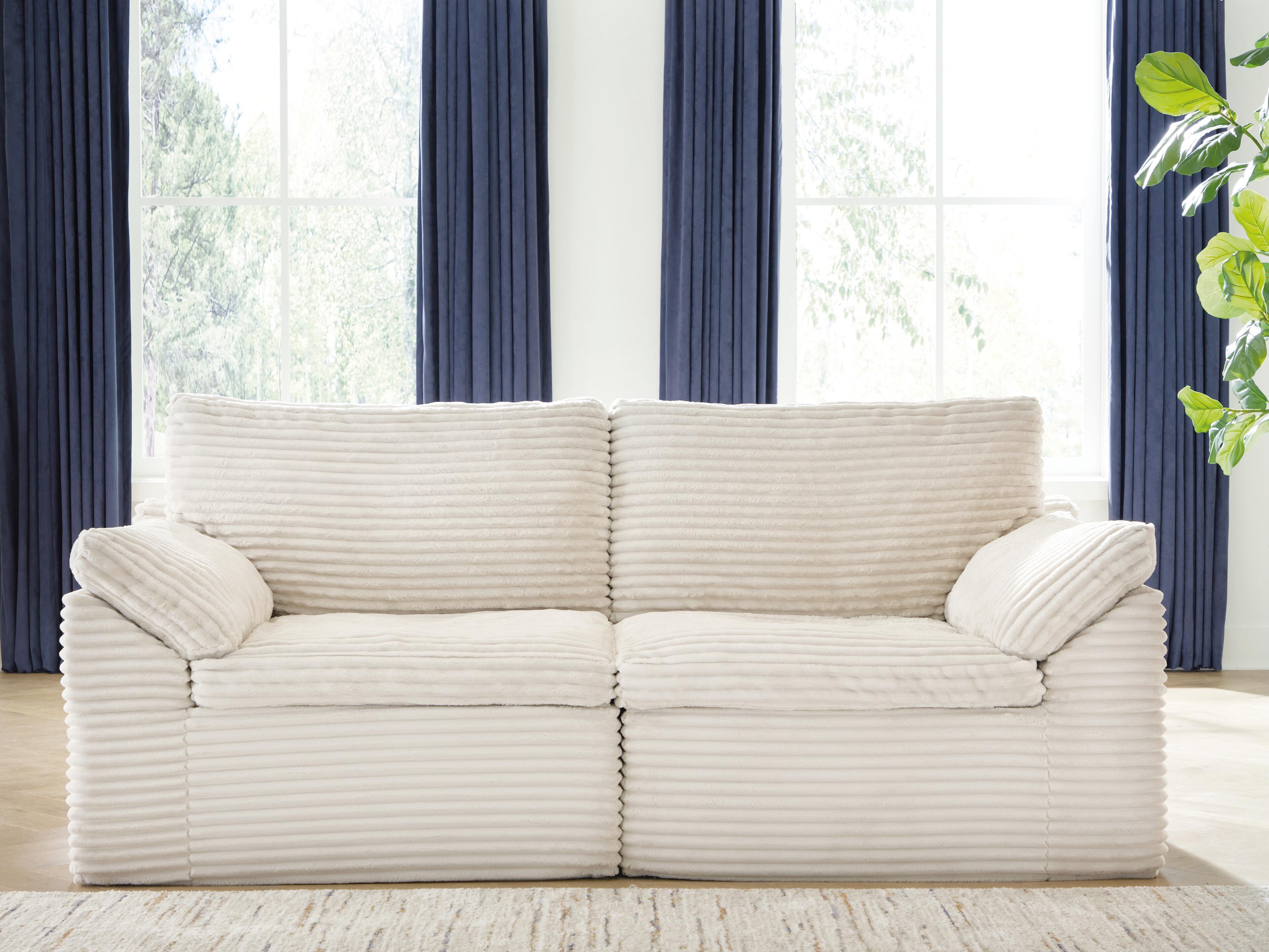 Dar Furniture - Ashley Furniture - Fannin Left-Arm/Right-Arm Facing Corner Chair - RAF Left-Arm/Right-Arm Facing Corner Chair / Ivory - PC8430451
