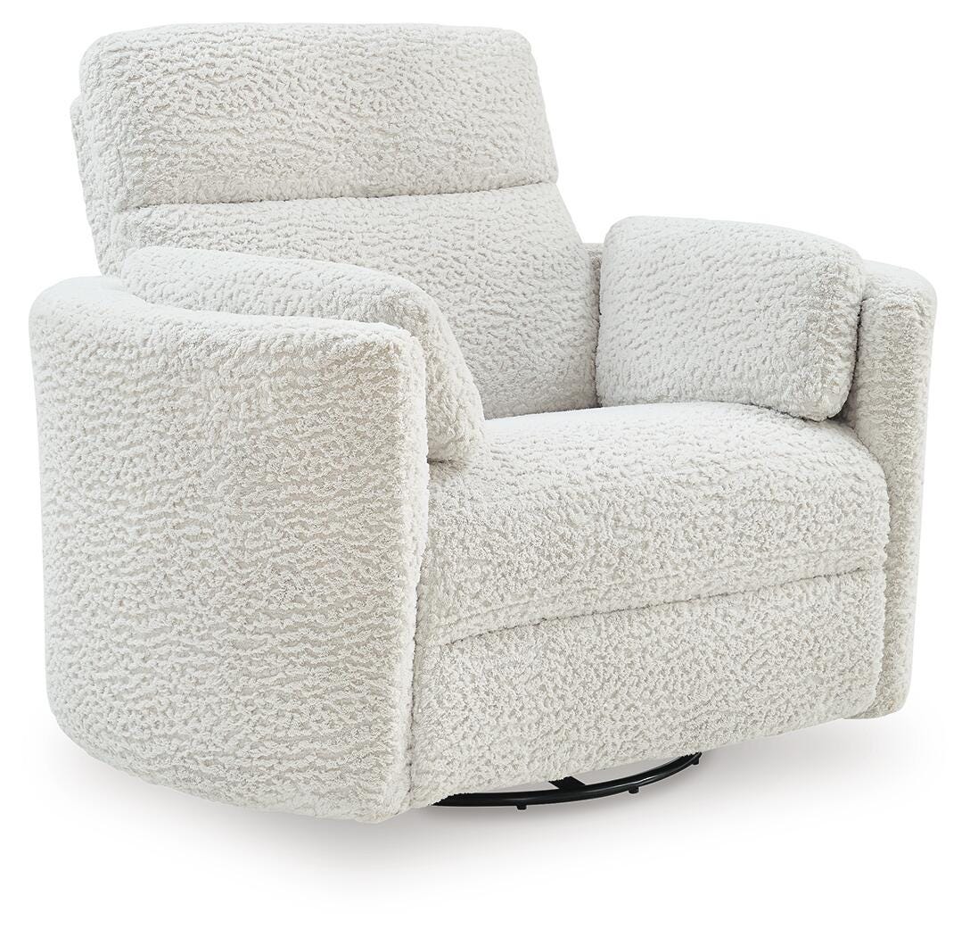 Gosaldo Swivel Power Glider Recliner