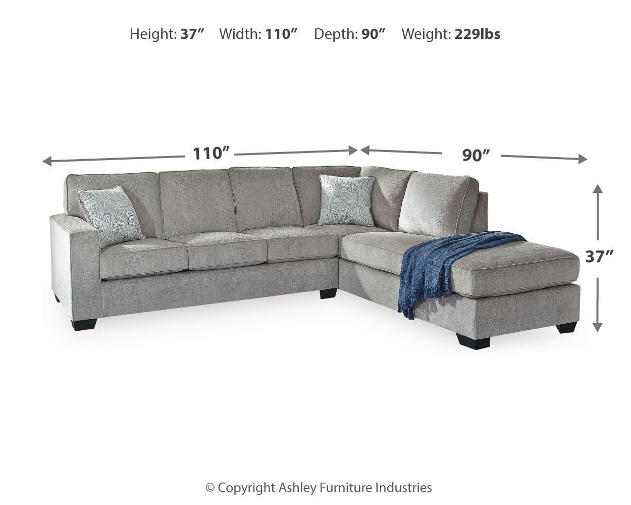 Altari 2-Piece Sectional with Chaise