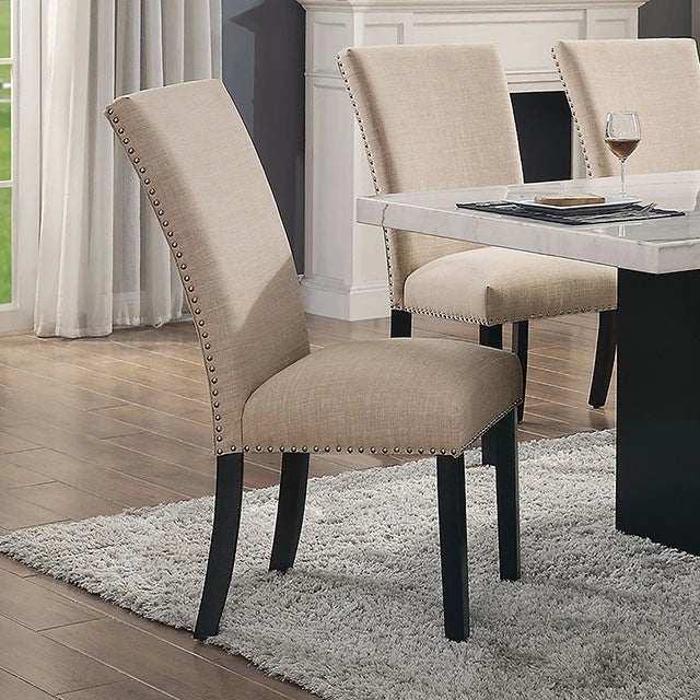Kian Side Chair, Beige