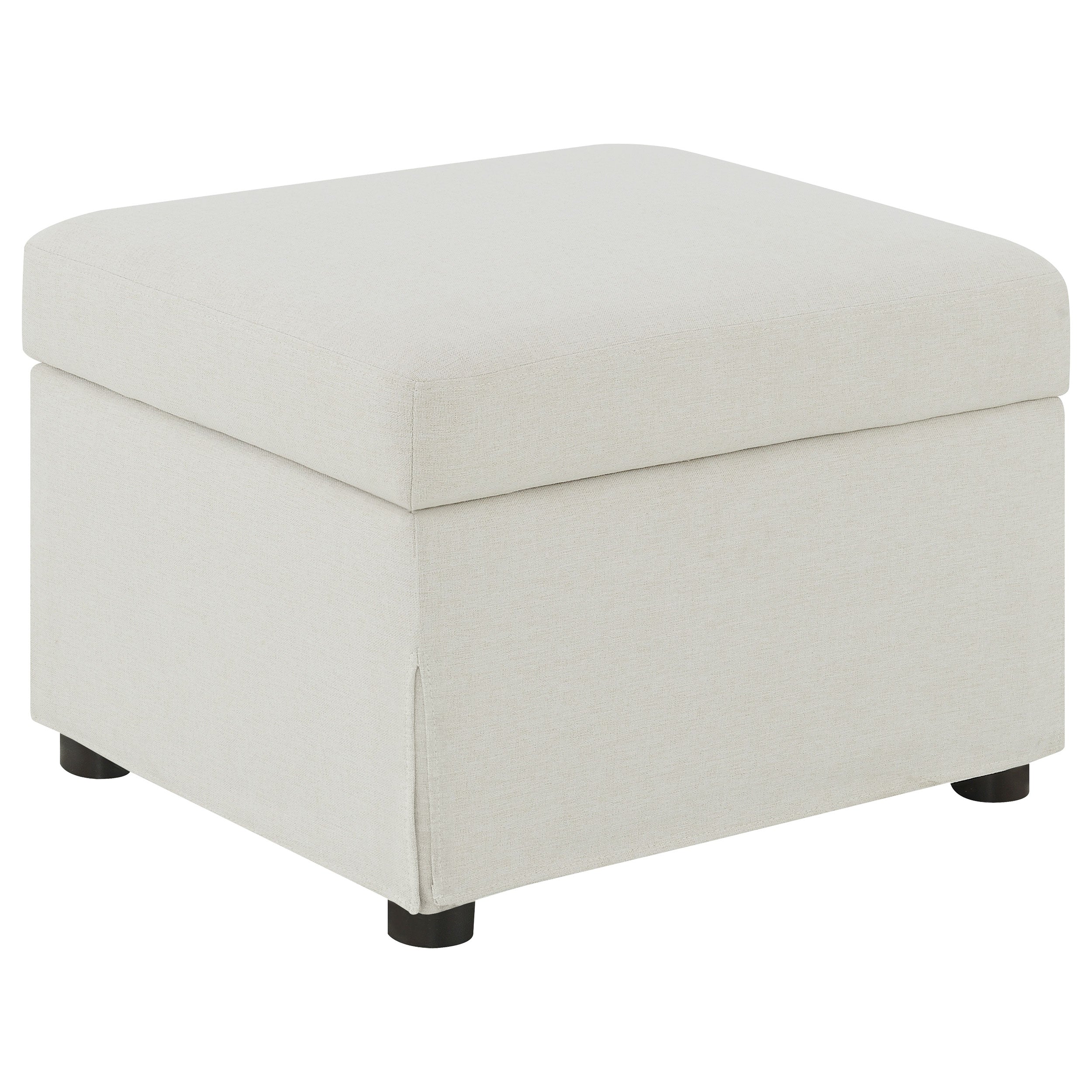 Dar Furniture - Coaster - Winter Upholstered Hydraulic Lift Top Storage Ottoman Beige - 904134