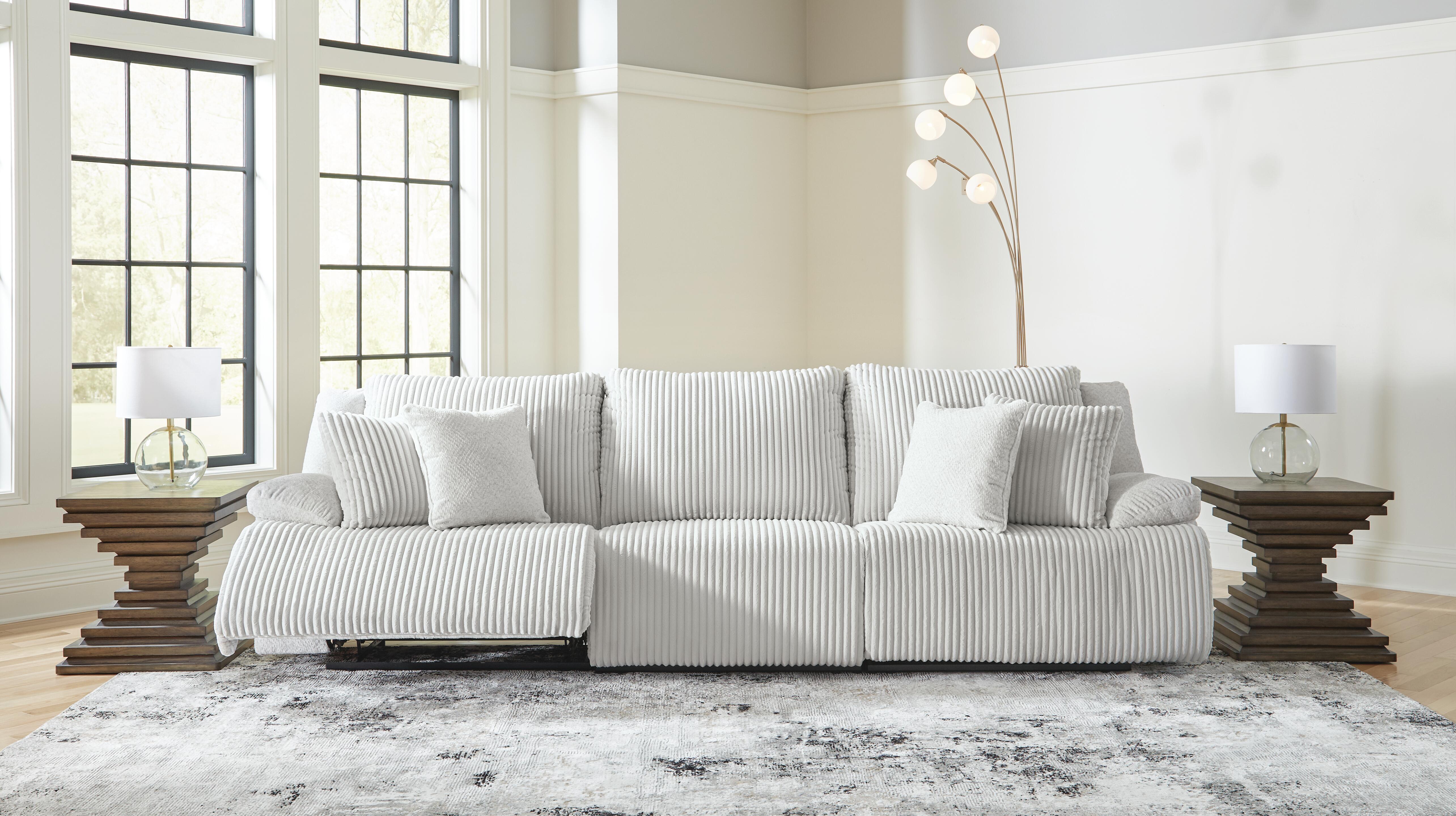 Top Tier 3-Piece Reclining Sectional Sofa