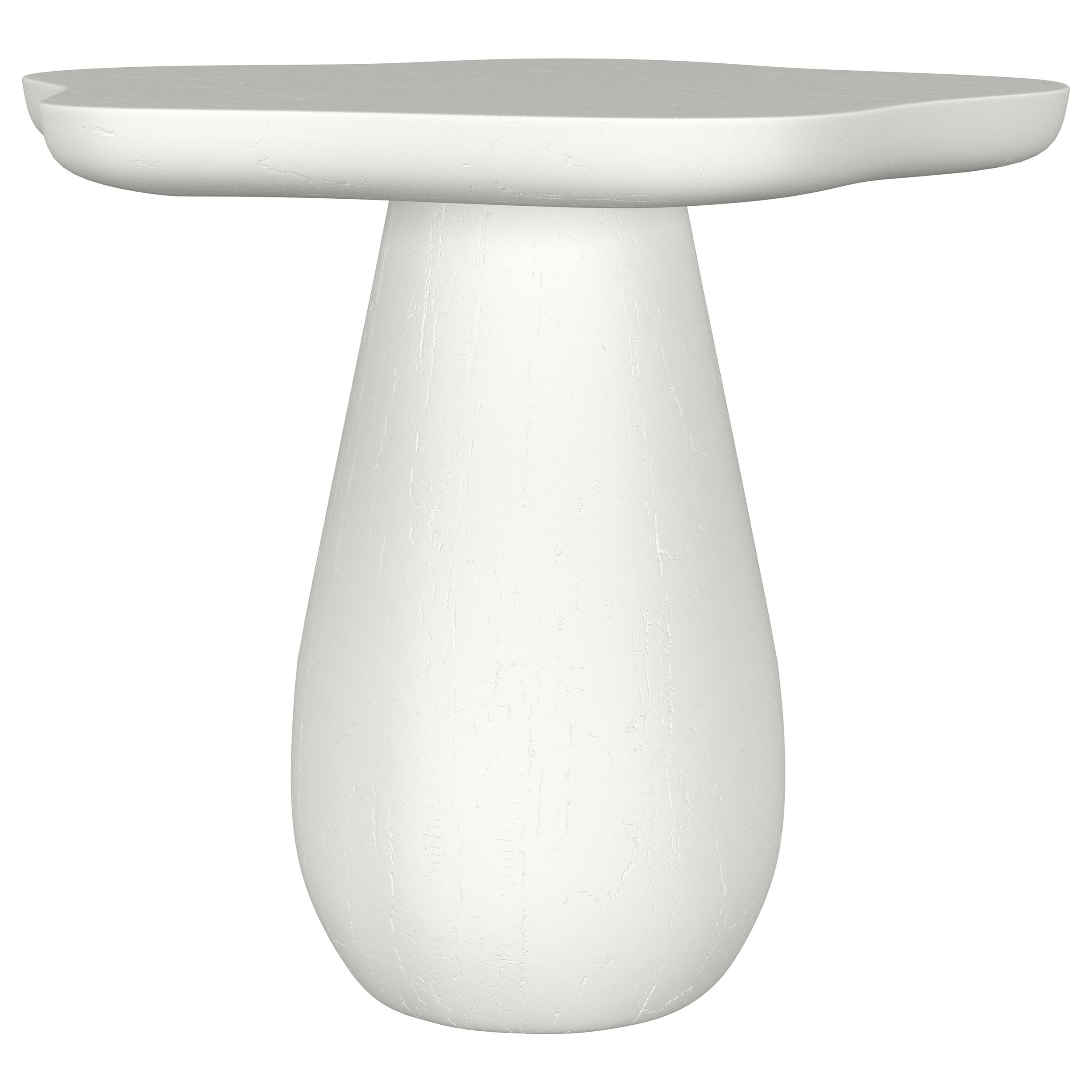 Dar Furniture - Coaster - Perth 17-inch Side Table with Cloud-Shaped Top Off White - 930615