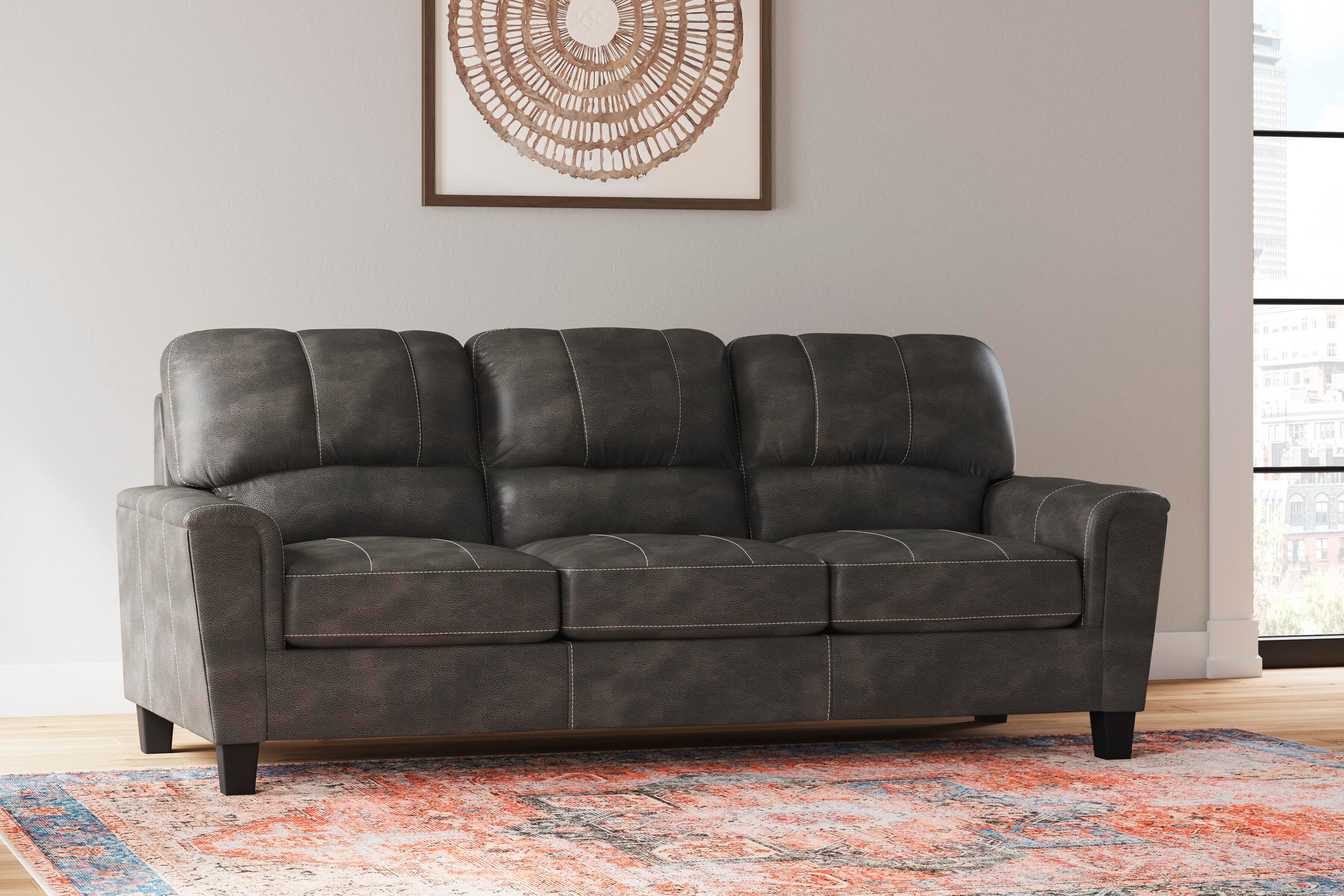Dar Furniture - Ashley Furniture - Navi Sofa - Sofa / Smoke - 9400238