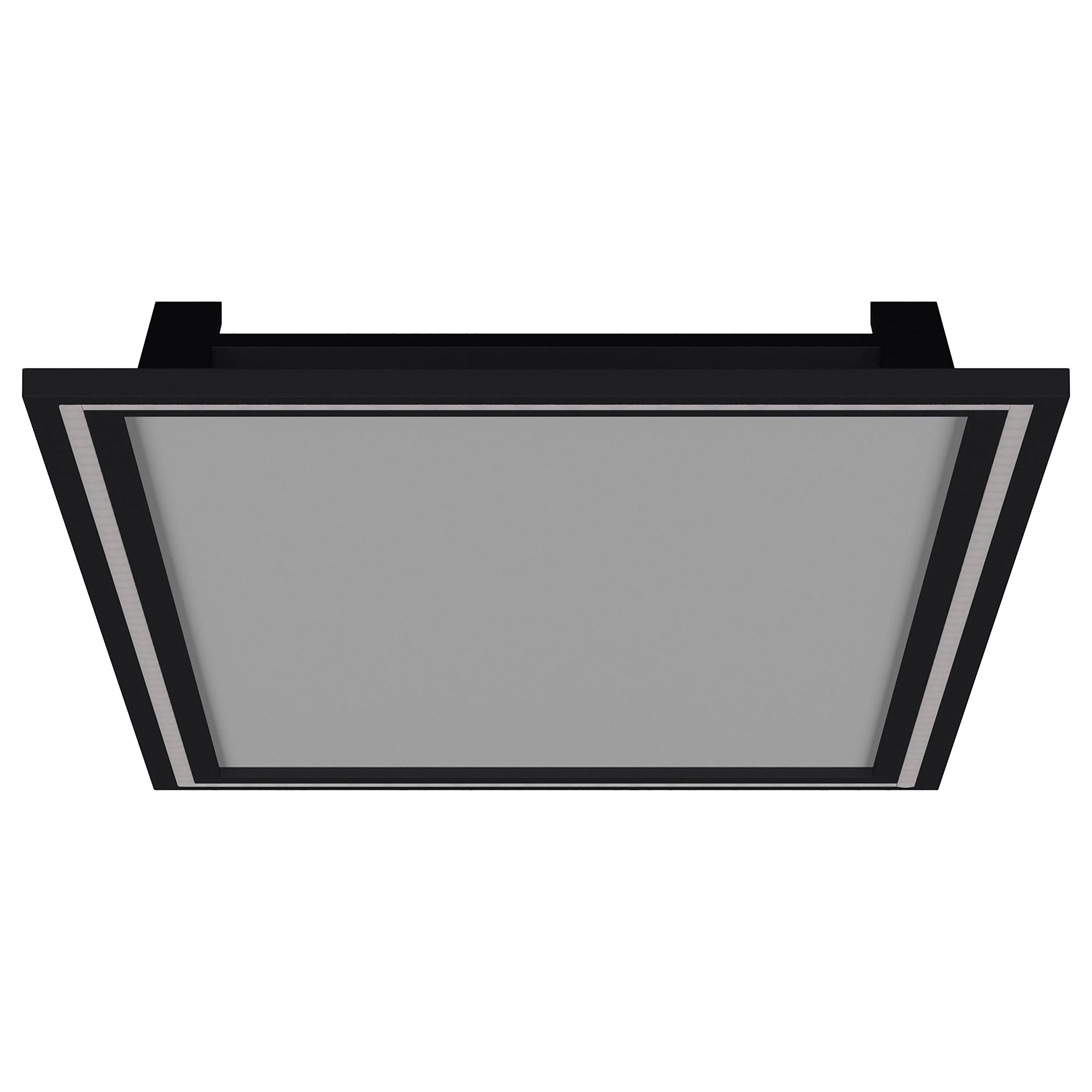 Windrose 28 x 67 Inch Tempered LED Standing Mirror Black