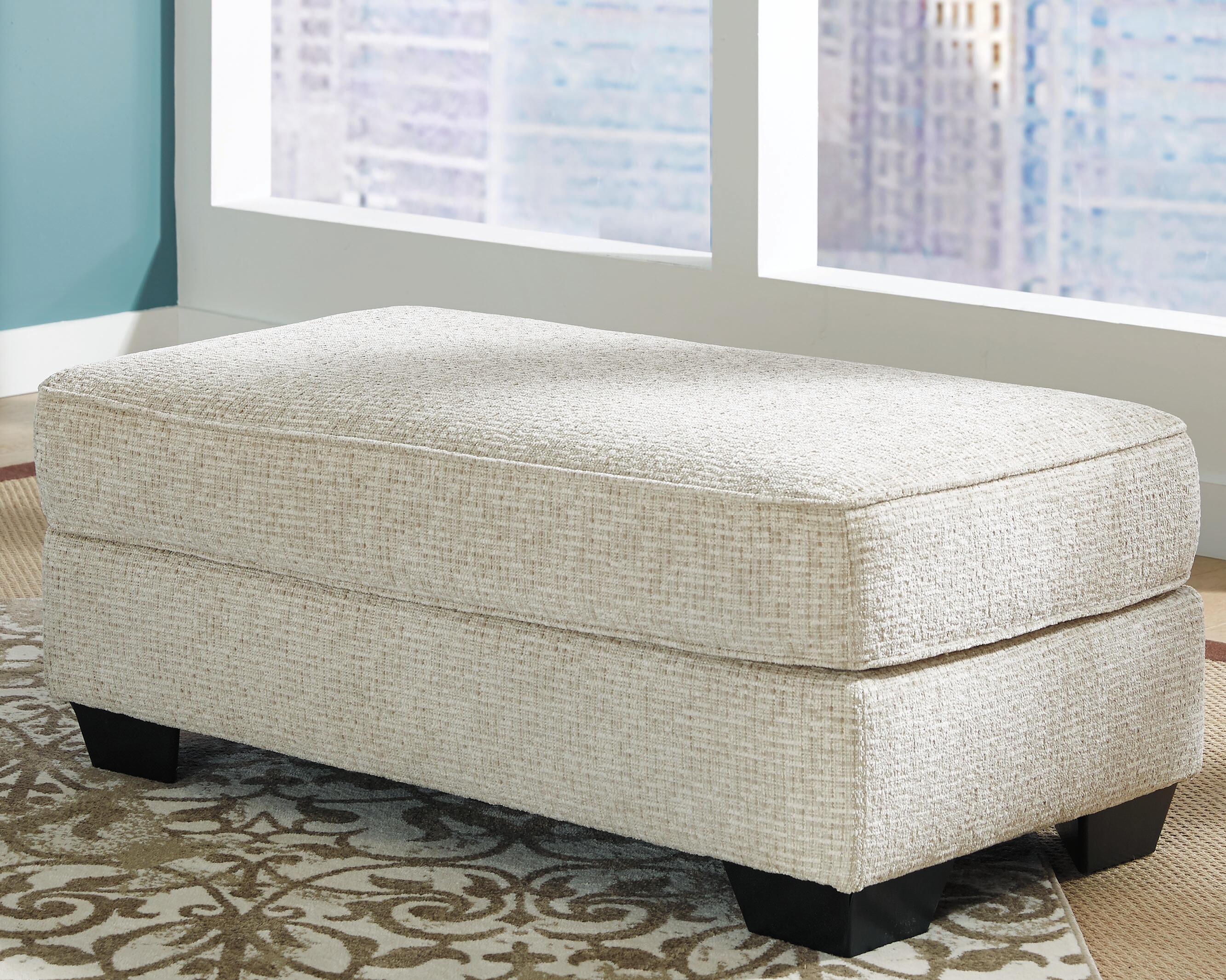 Dar Furniture - Ashley Furniture - Monaghan Ottoman - Ottoman / Sandstone - 9620514