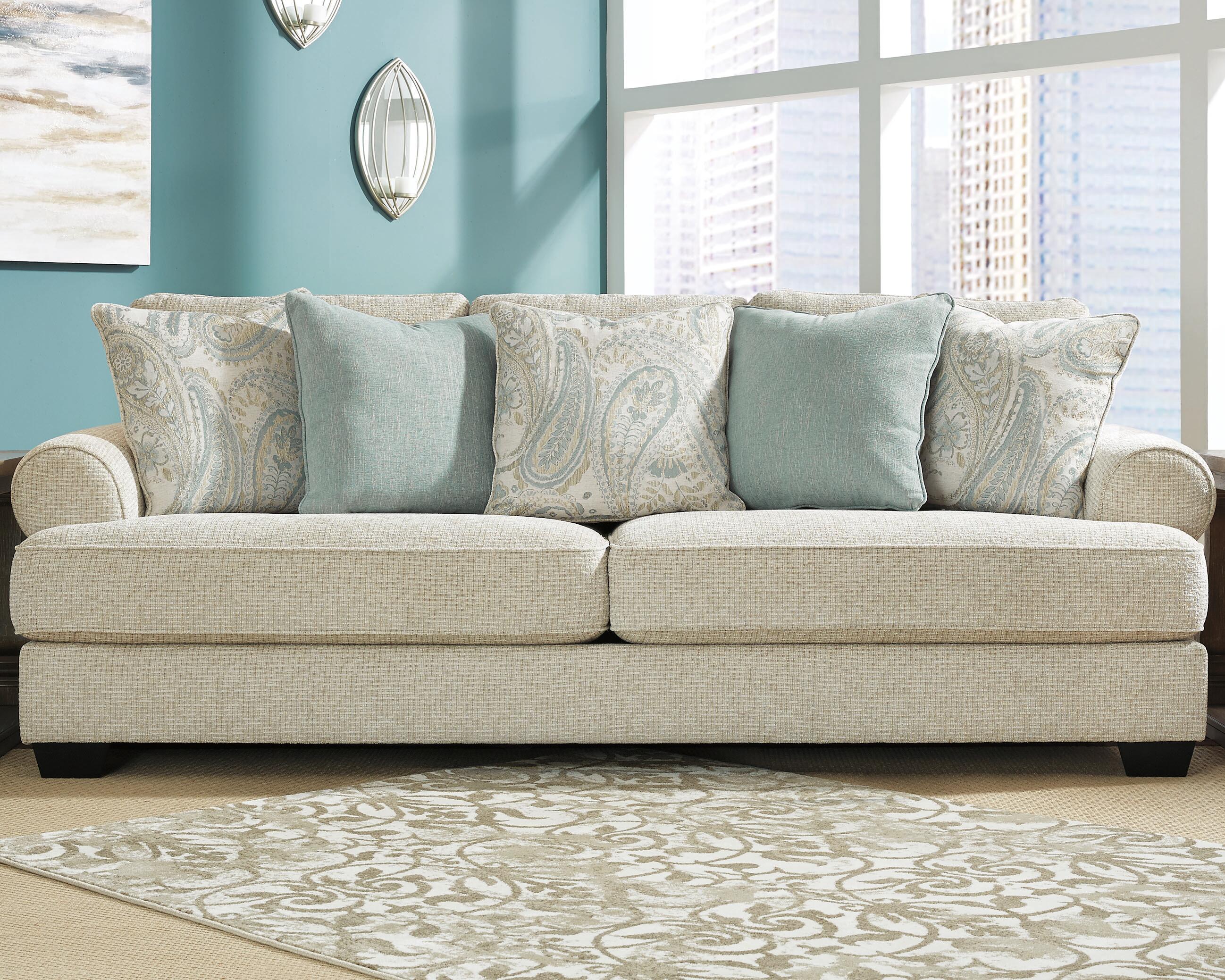 Dar Furniture - Ashley Furniture - Monaghan Sofa - Sofa / Sandstone - 9620538