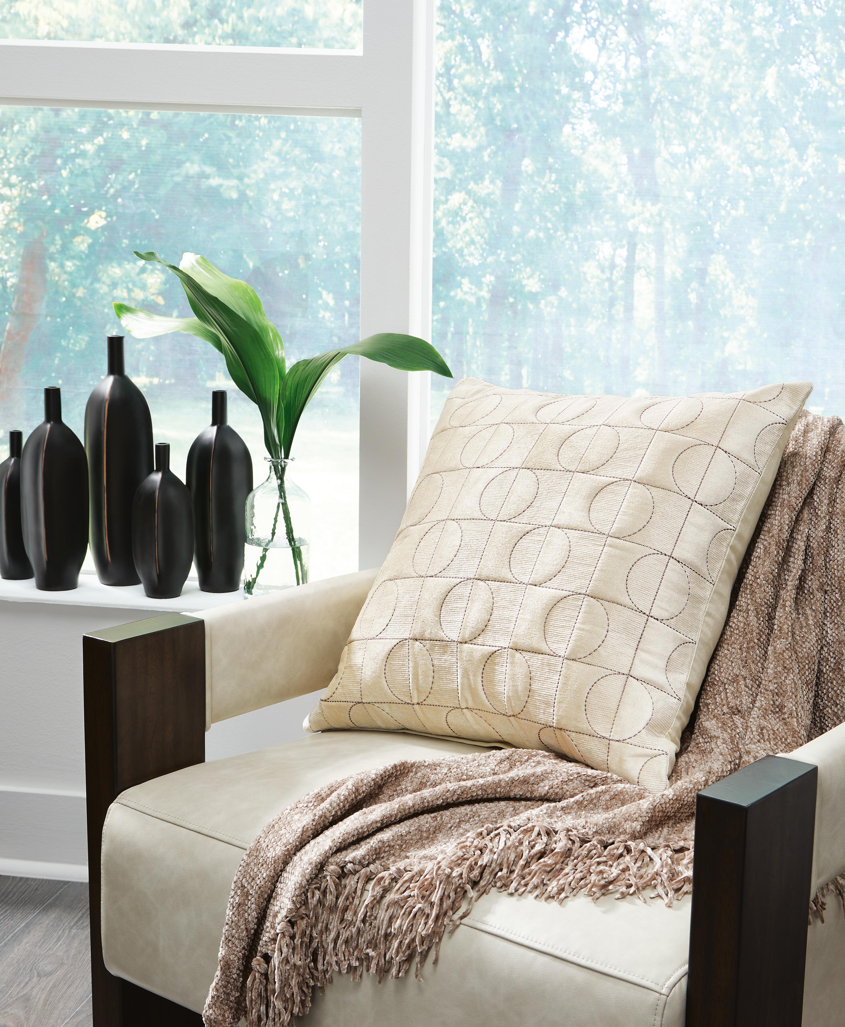 Dar Furniture - Ashley Furniture - Kydner Pillow (Set of 4) - Pillow (4/CS) / Beige/Brown - A1001074