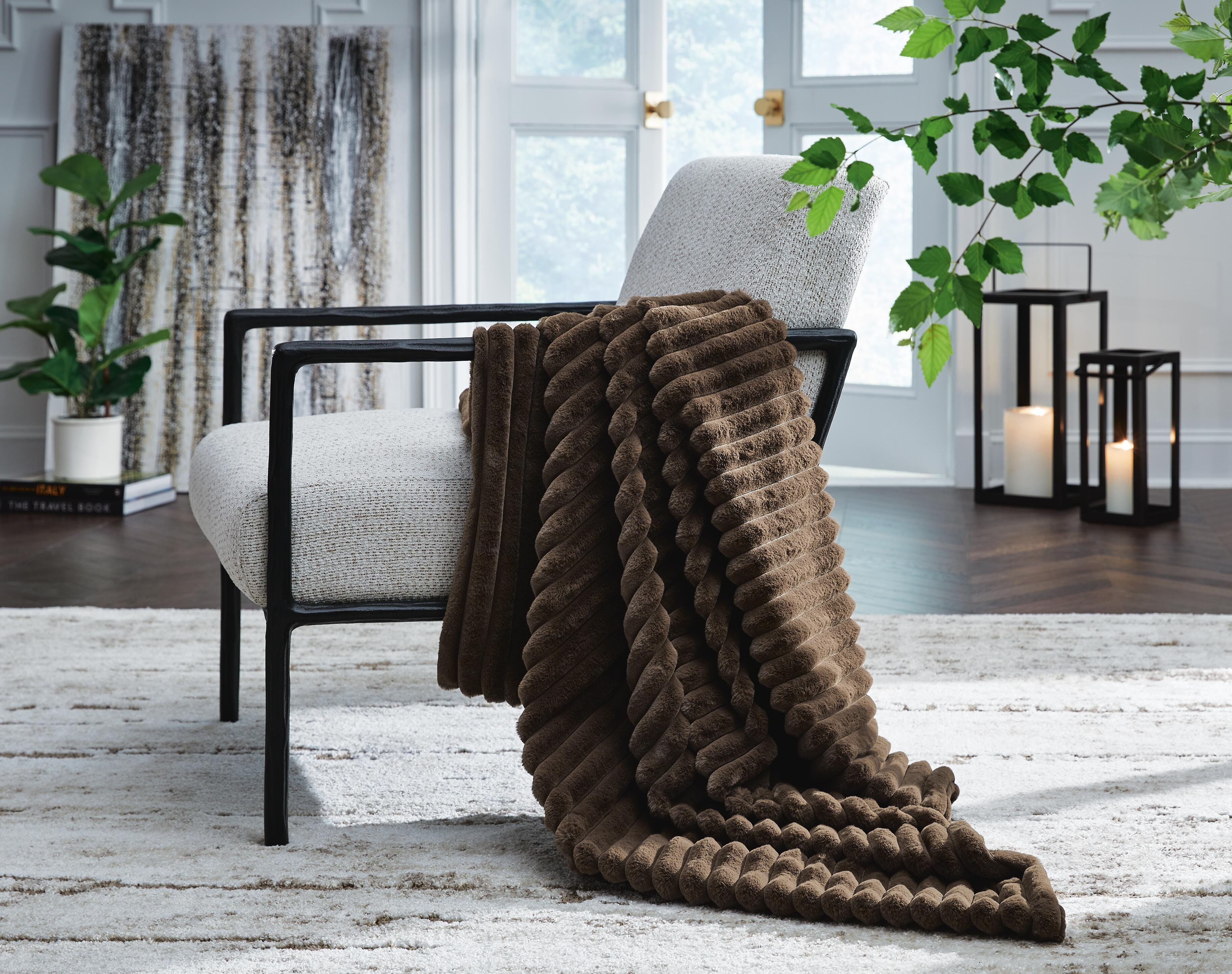 Dar Furniture - Ashley Furniture - Alsonwell Throw (Set of 3) - Throw (3/CS) / Brown - A1001082
