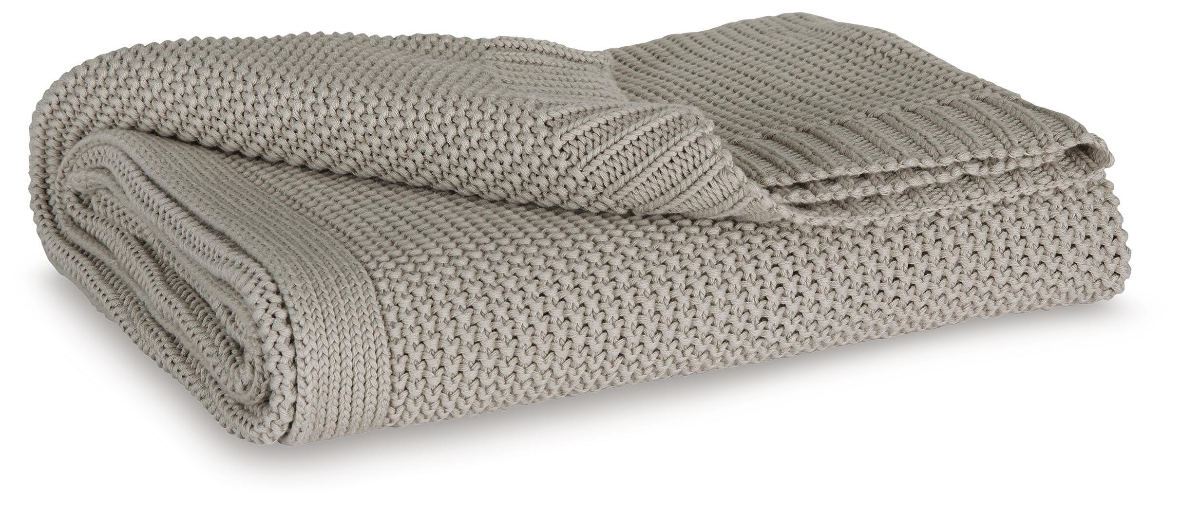 Dar Furniture - Ashley Furniture - Gayelery Throw - Throw / Gray - A1001085T