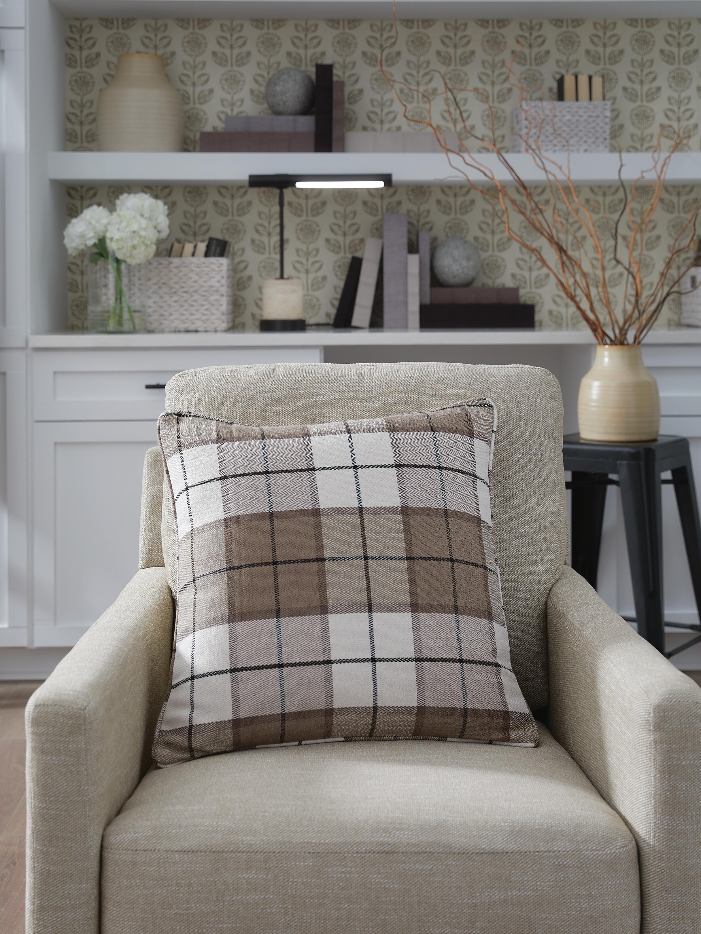Dar Furniture - Ashley Furniture - Godricton Pillow (Set of 4) - Pillow (4/CS) / Brown/Black/Cream - A1001103