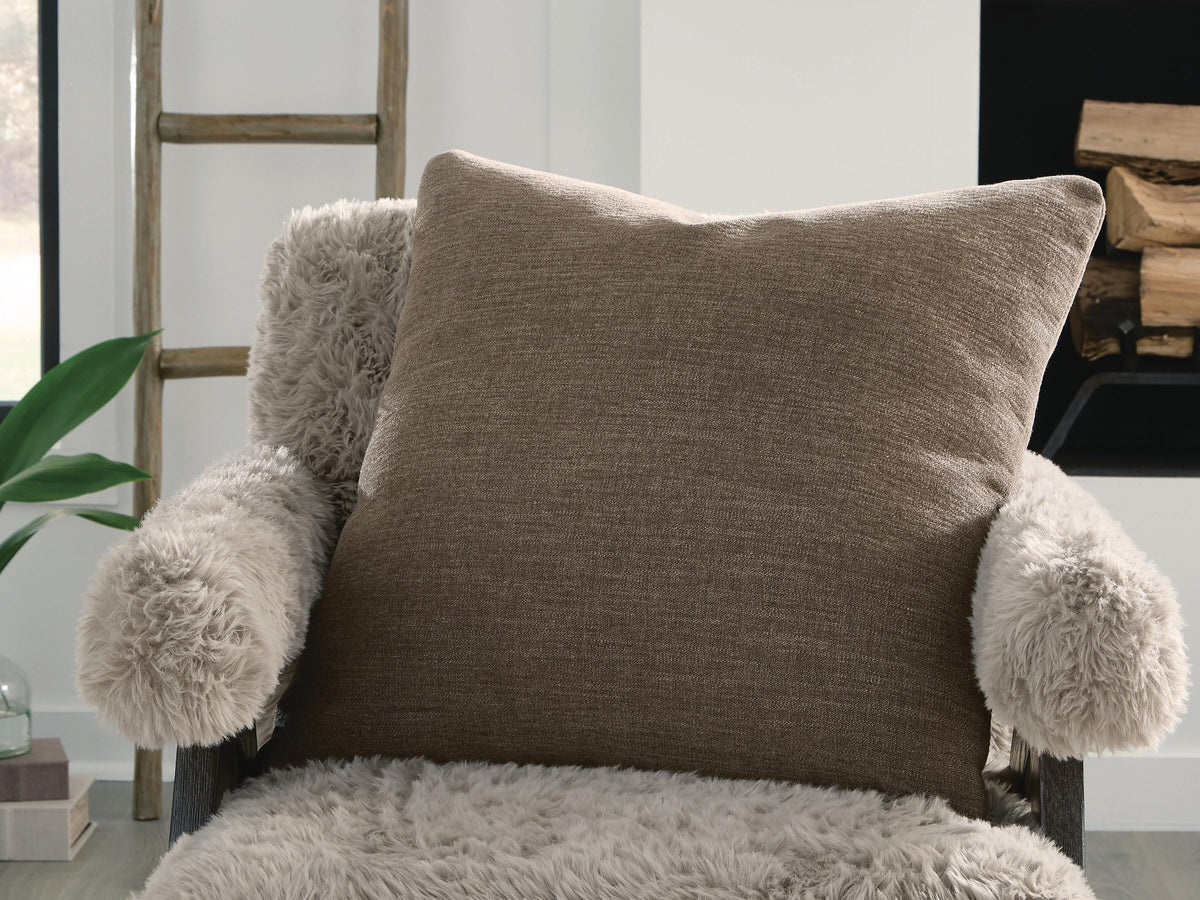 Dar Furniture - Ashley Furniture - Brockbert Pillow (Set of 4) - Pillow (4/CS) / Brown - A1001130