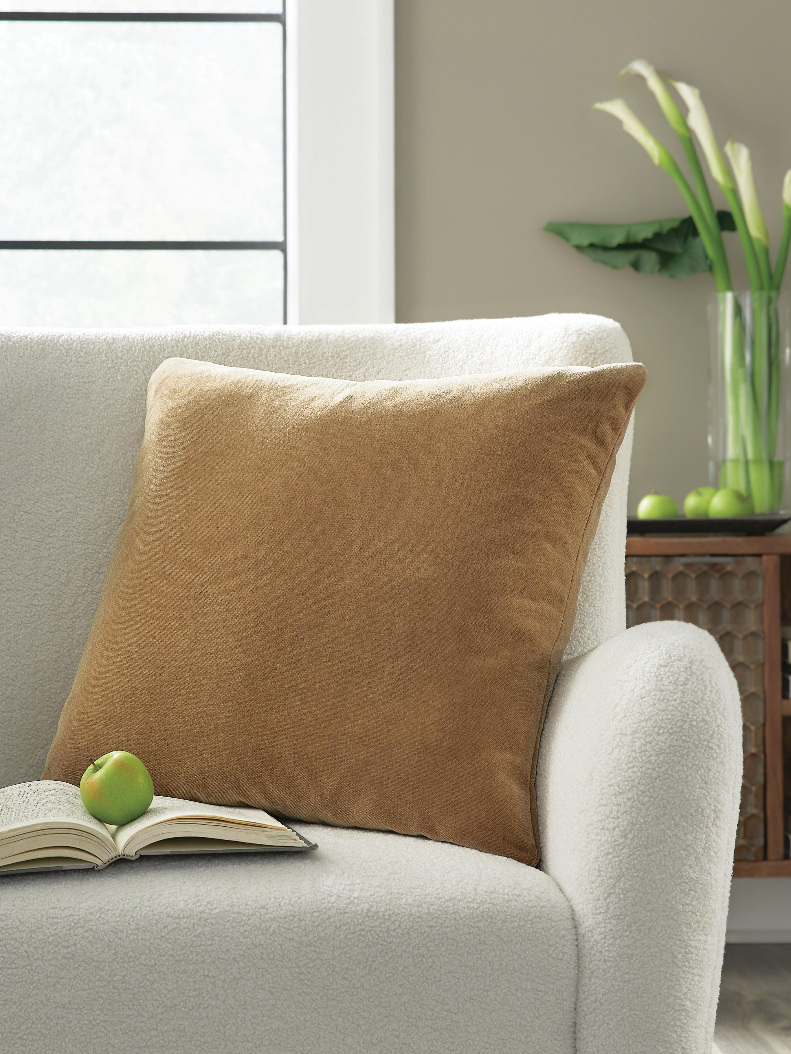 Dar Furniture - Ashley Furniture - Jaxkins Pillow (Set of 4) - Pillow (4/CS) / Camel - A1001139