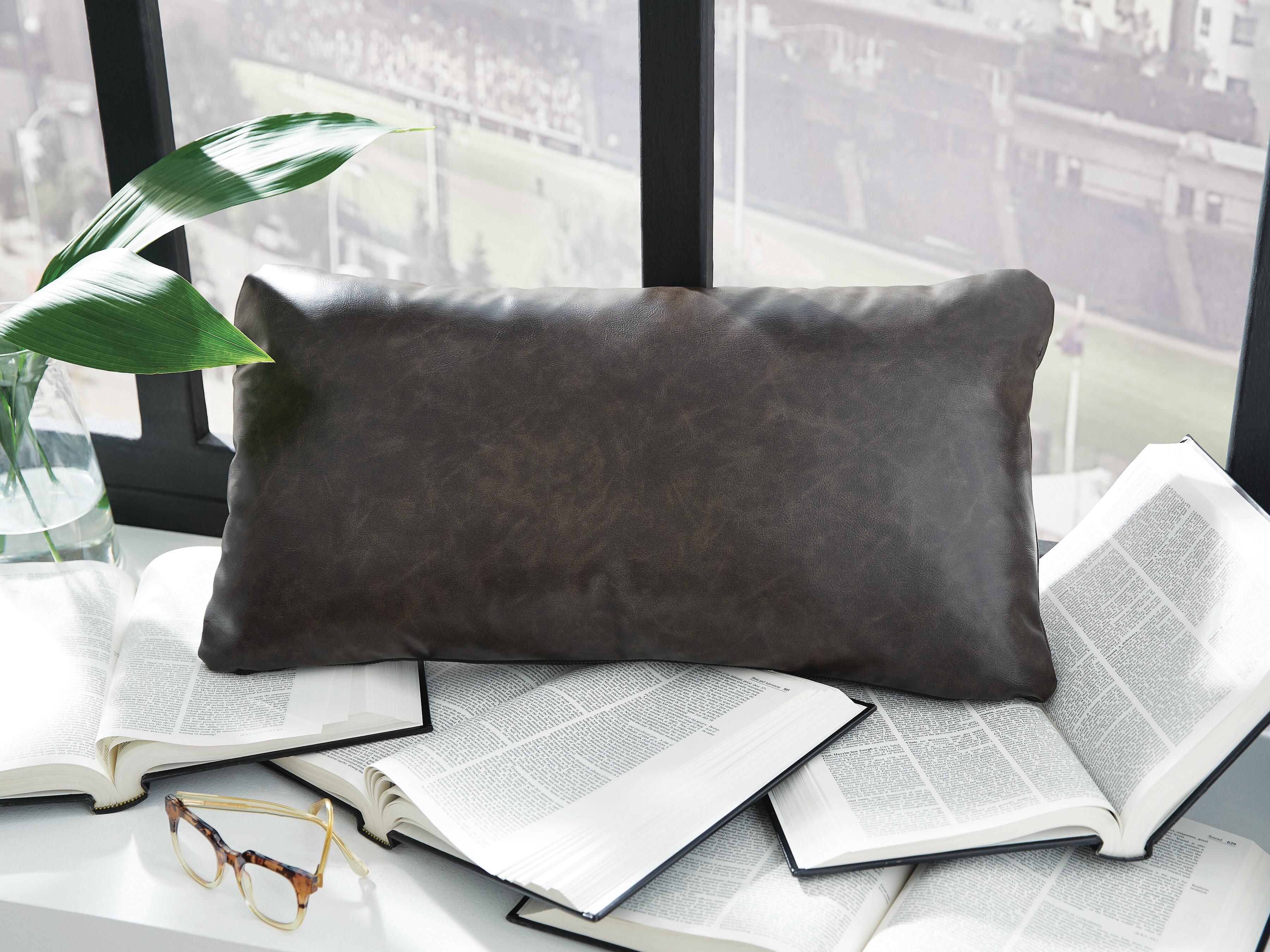Dar Furniture - Ashley Furniture - Danvale Pillow (Set of 4) - Pillow (4/CS) / Dark Brown - A1001142