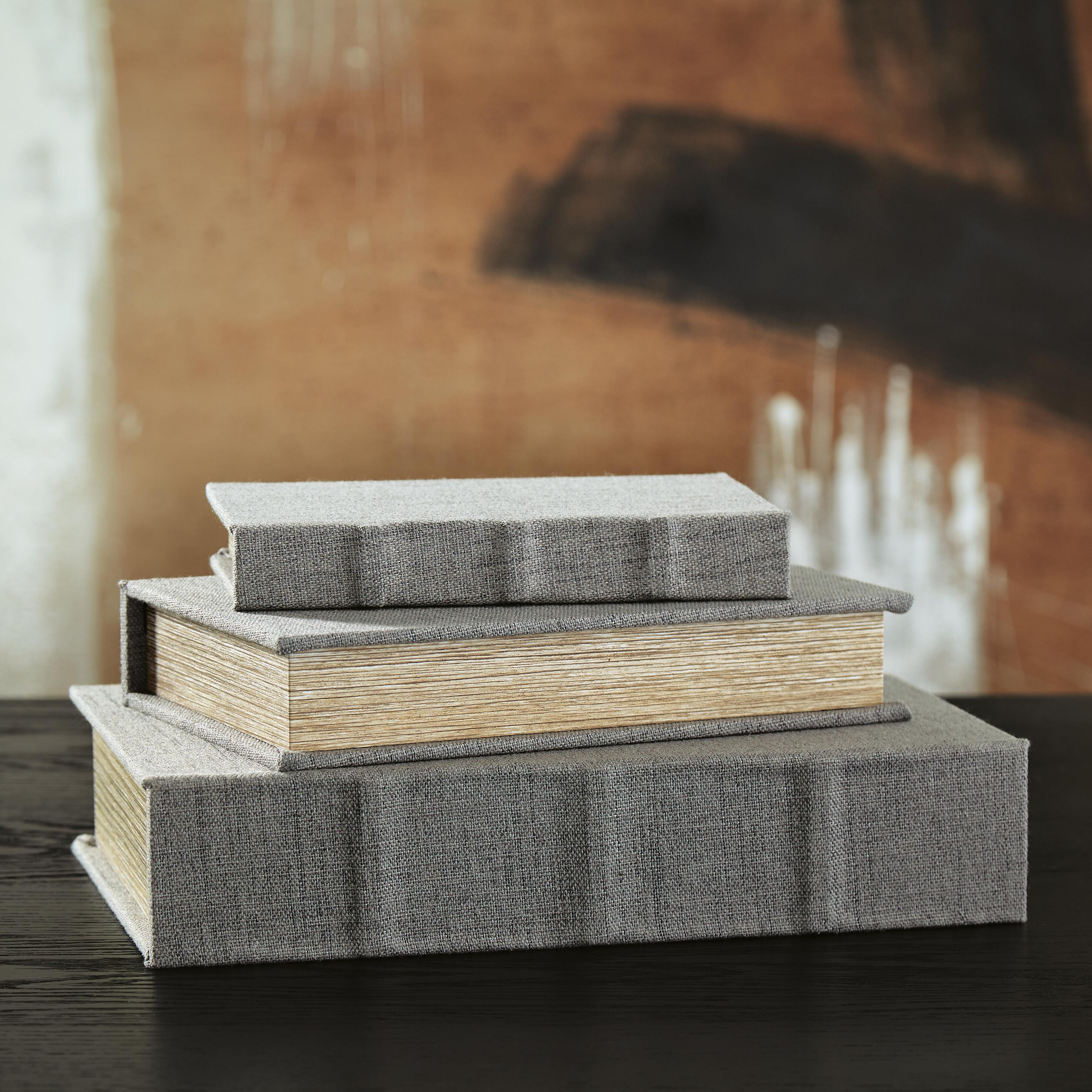 Dar Furniture - Ashley Furniture - Jolina Box (Set of 3) - Box Set (3/CN) / Gray - A2000487