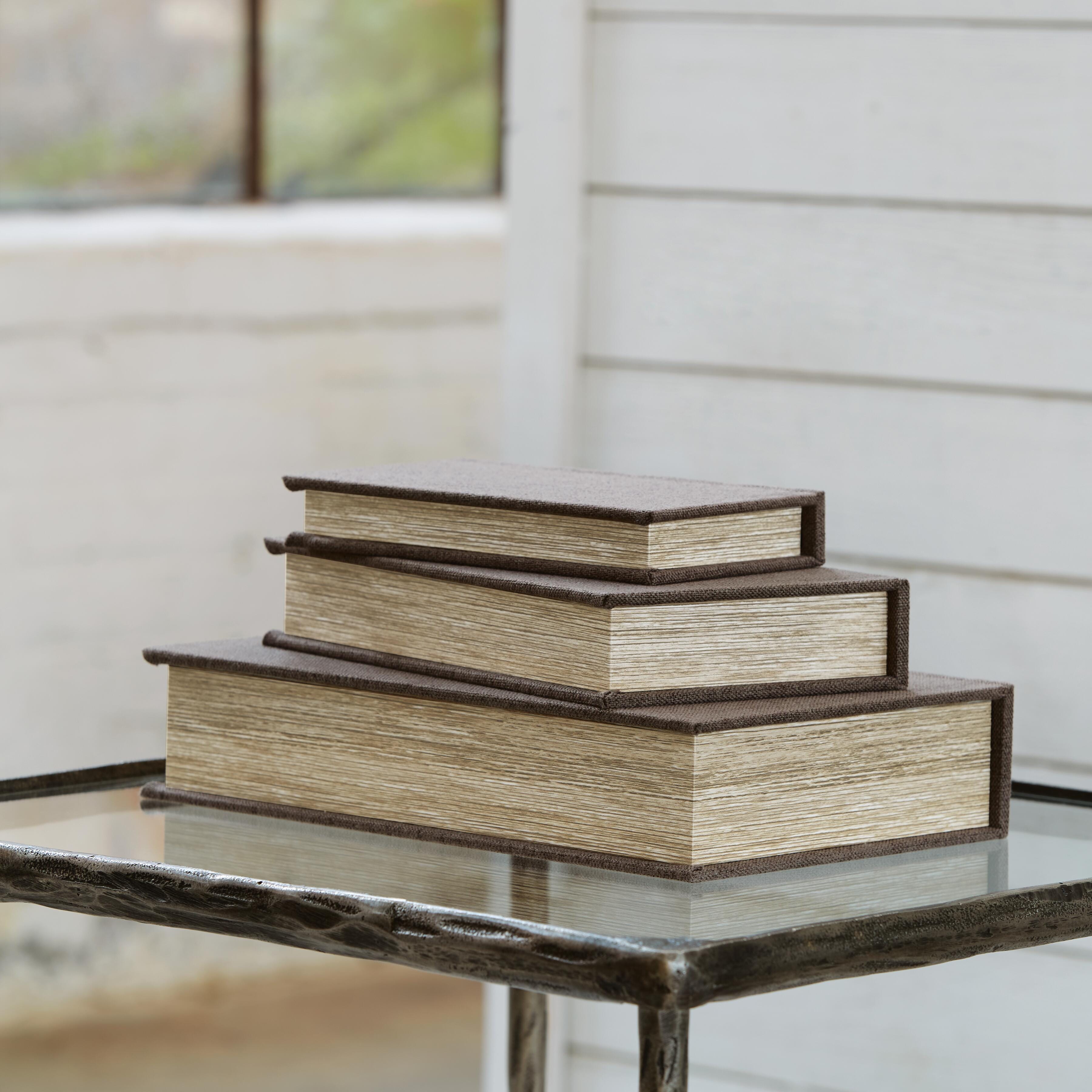 Dar Furniture - Ashley Furniture - Jolina Box (Set of 3) - Box Set (3/CN) / Brown - A2000488