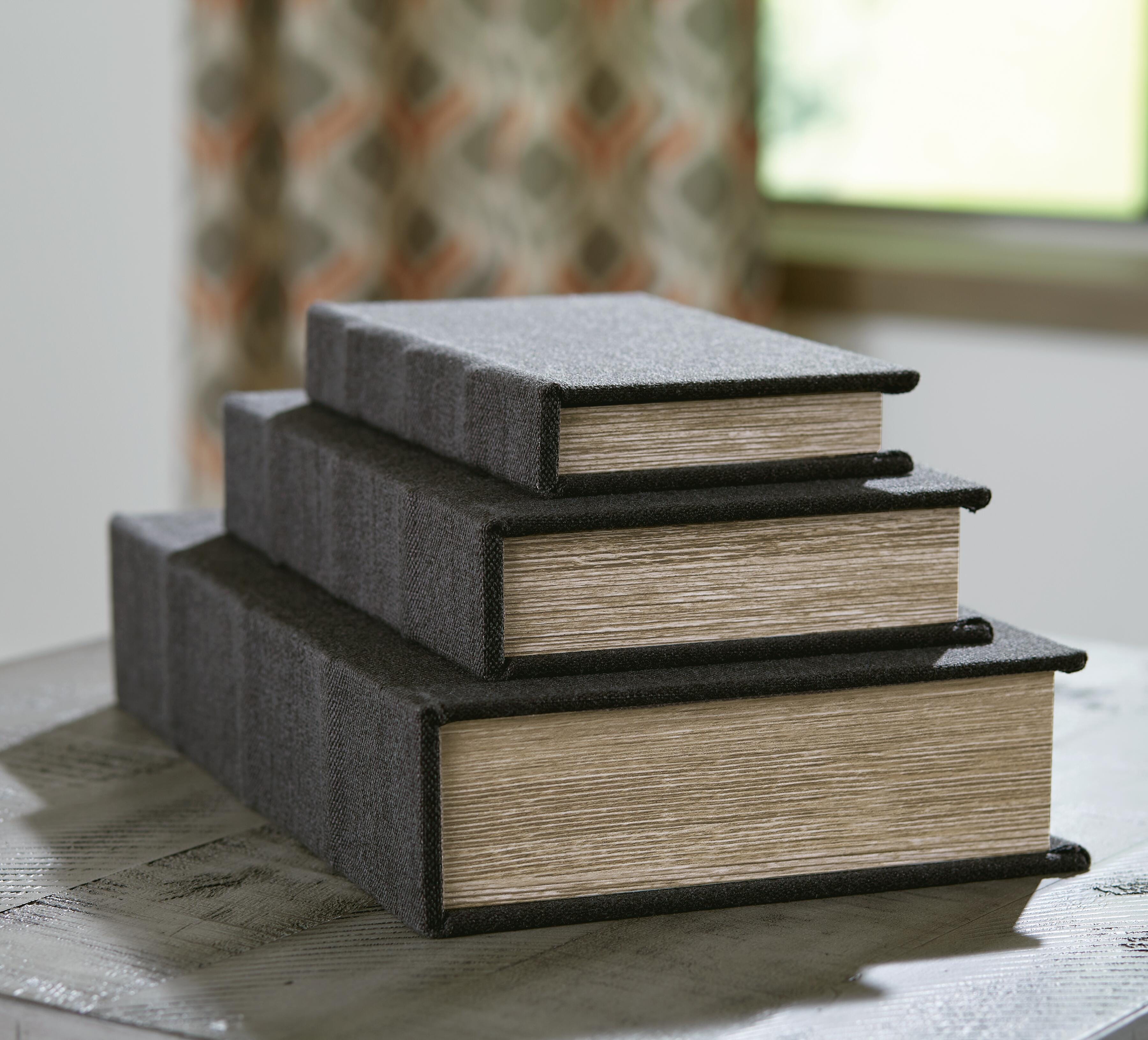 Dar Furniture - Ashley Furniture - Jolina Box (Set of 3) - Box Set (3/CN) / Black - A2000489