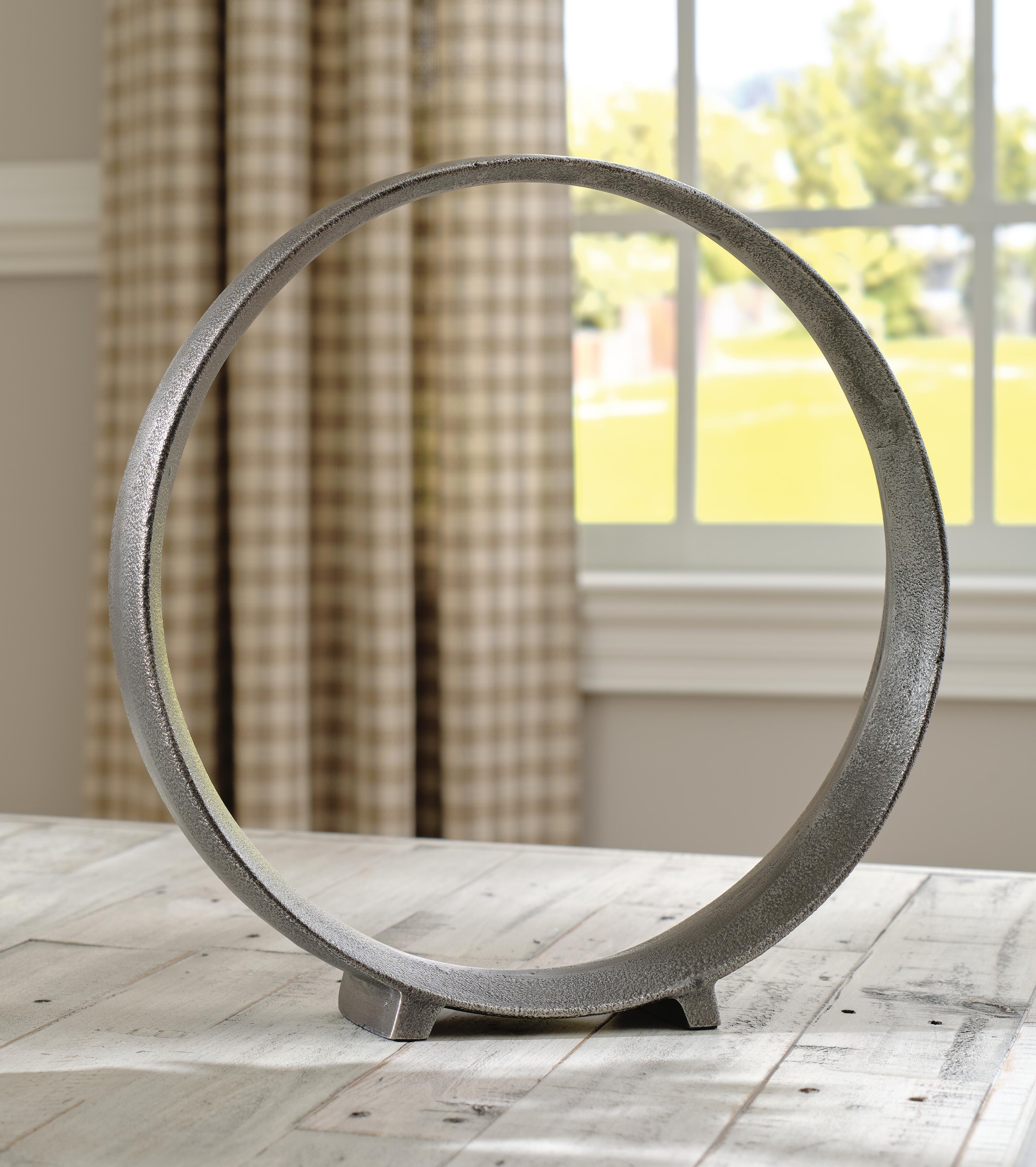 Dar Furniture - Ashley Furniture - Ryandale Sculpture (Set of 2) - Sculpture (2/CS) / Antique Pewter Finish - A2000502