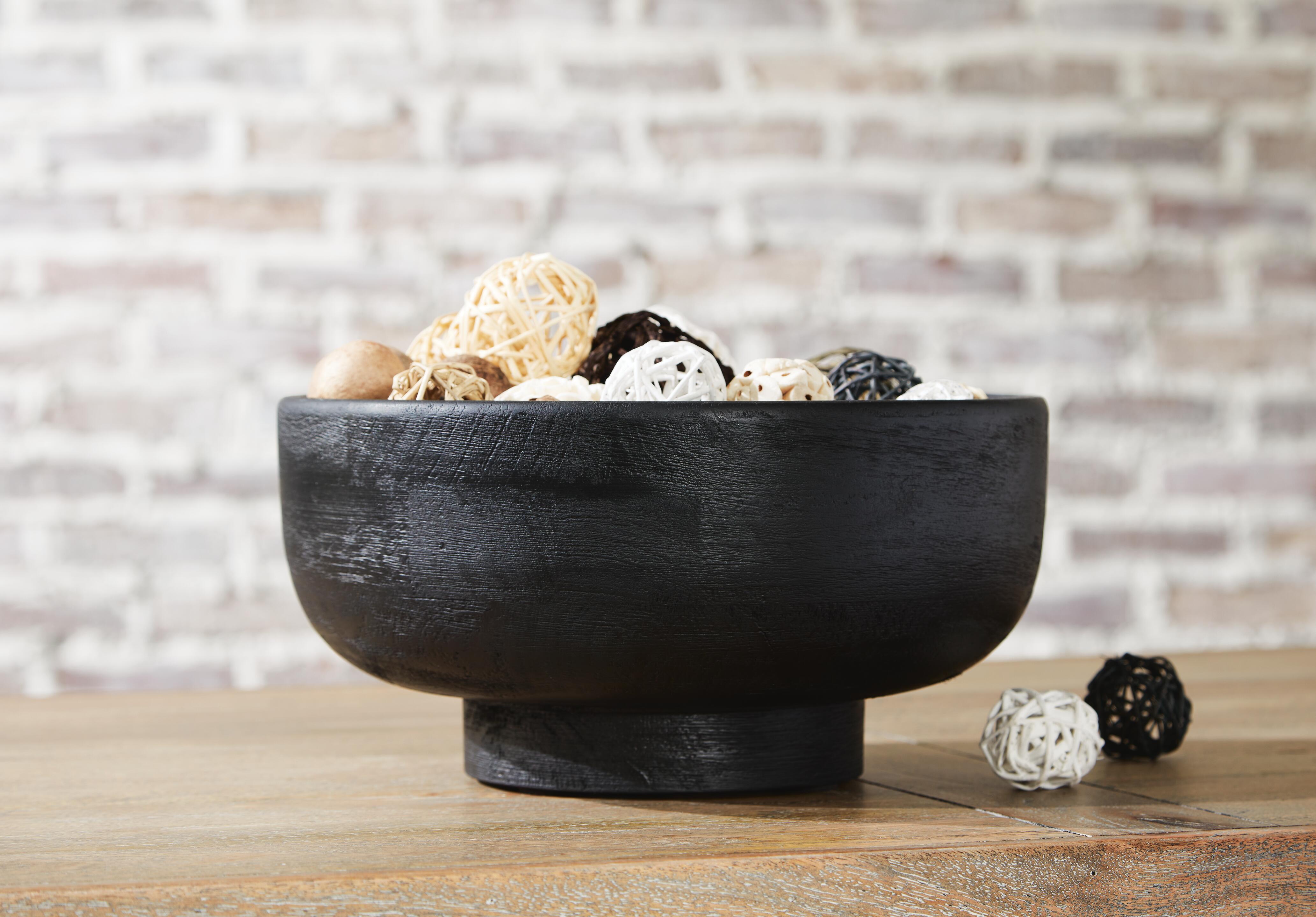 Dar Furniture - Ashley Furniture - Brynnington Bowl - Bowl / Black - A2000611
