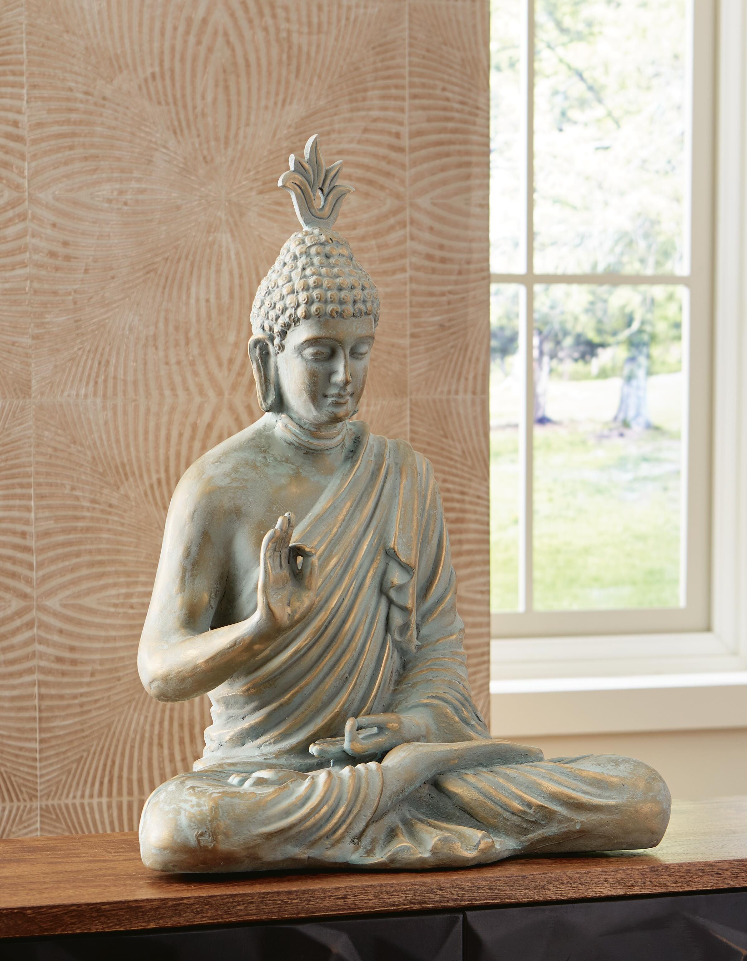Dar Furniture - Ashley Furniture - Hosgrove Sculpture - Sculpture / Verigris Patina - A2000678