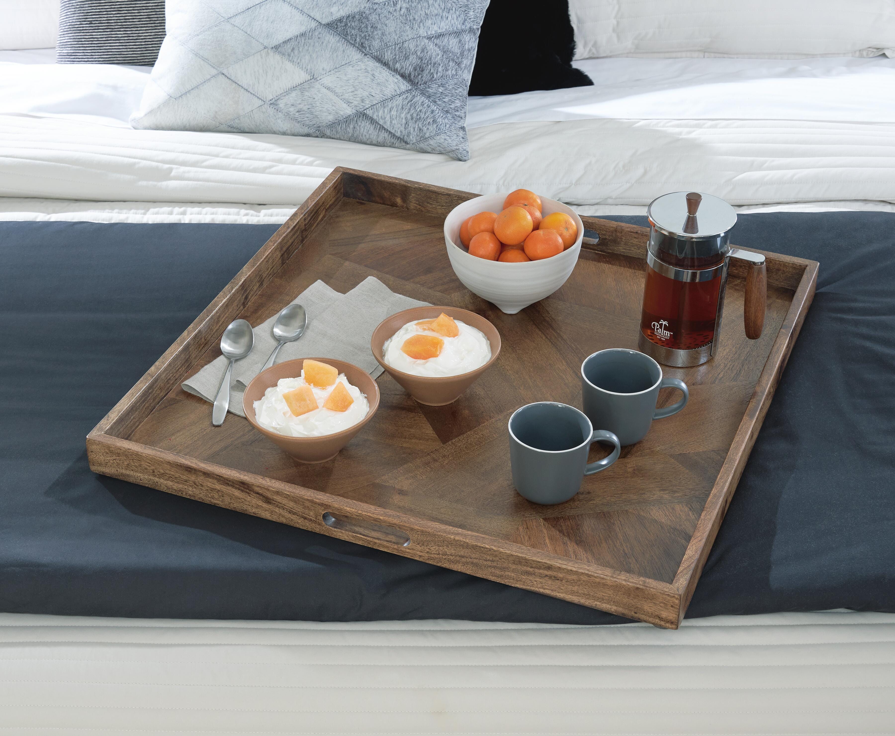 Dar Furniture - Ashley Furniture - Heddford Tray - Tray / Brown - A2000722