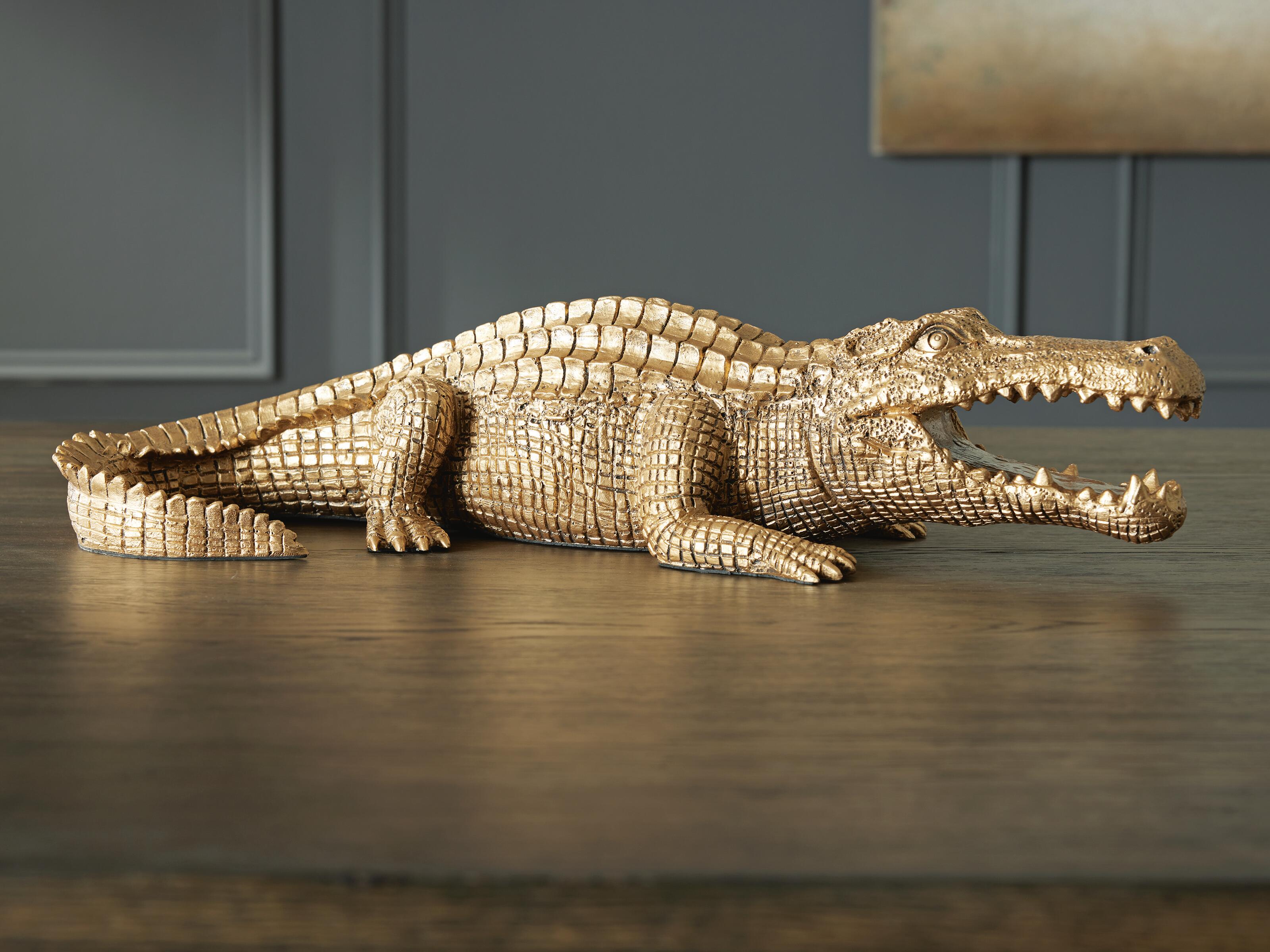 Dar Furniture - Ashley Furniture - Lauretman Sculpture - Sculpture / Antique Gold Finish - A2000765
