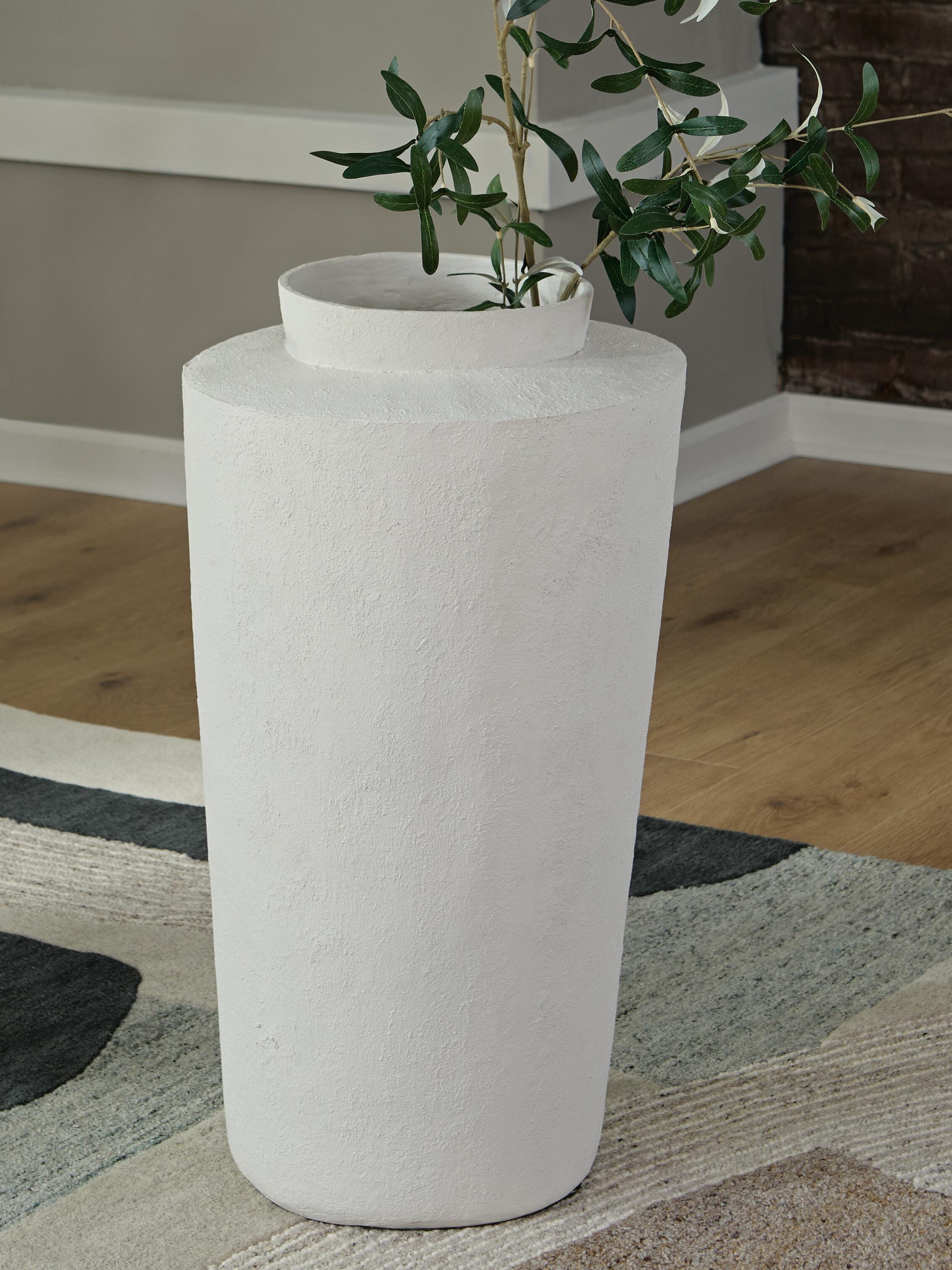 Dar Furniture - Ashley Furniture - Flurinworth Vase - Vase / Cream - A2000768