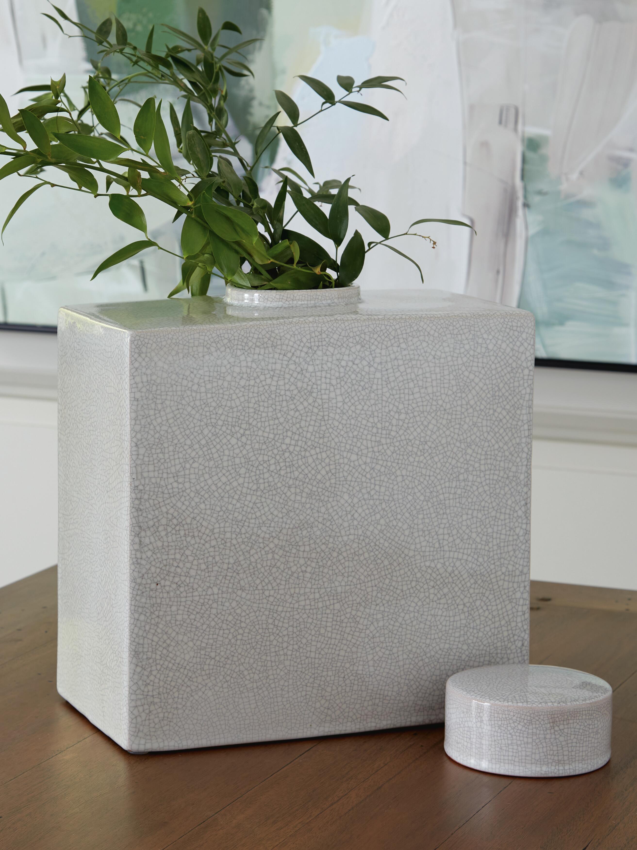 Dar Furniture - Ashley Furniture - Haddworth Jar - Jar / Antique White - A2000780