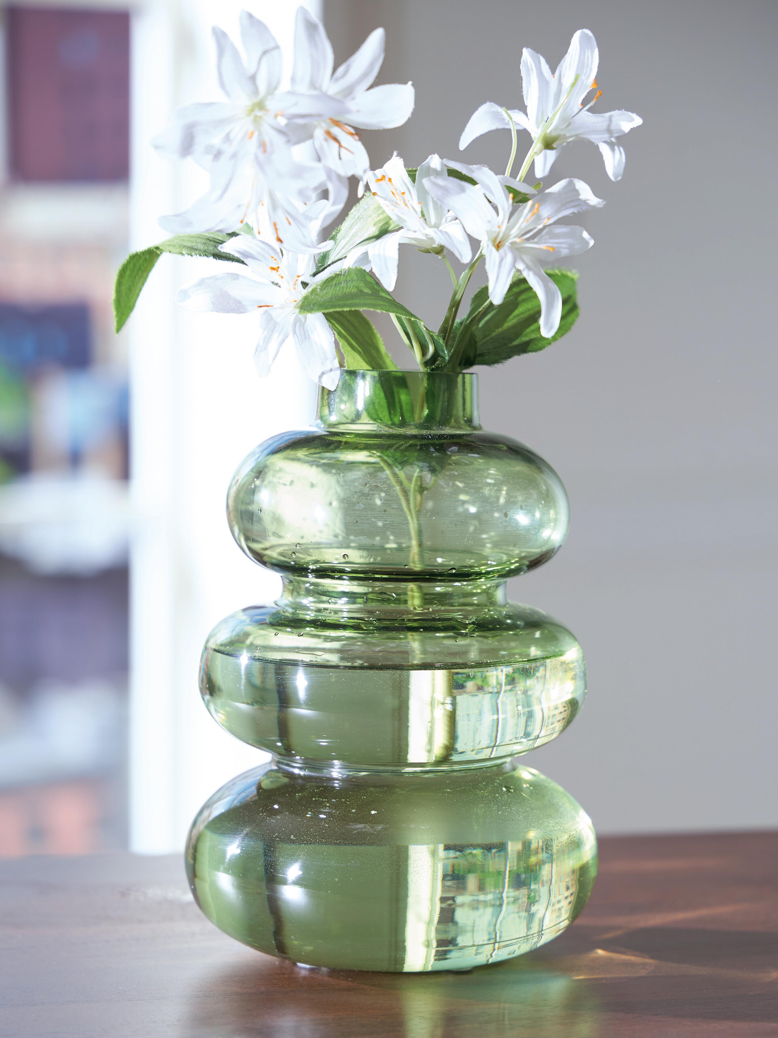 Dar Furniture - Ashley Furniture - Renethorne Vase - Vase / Green - A2000801
