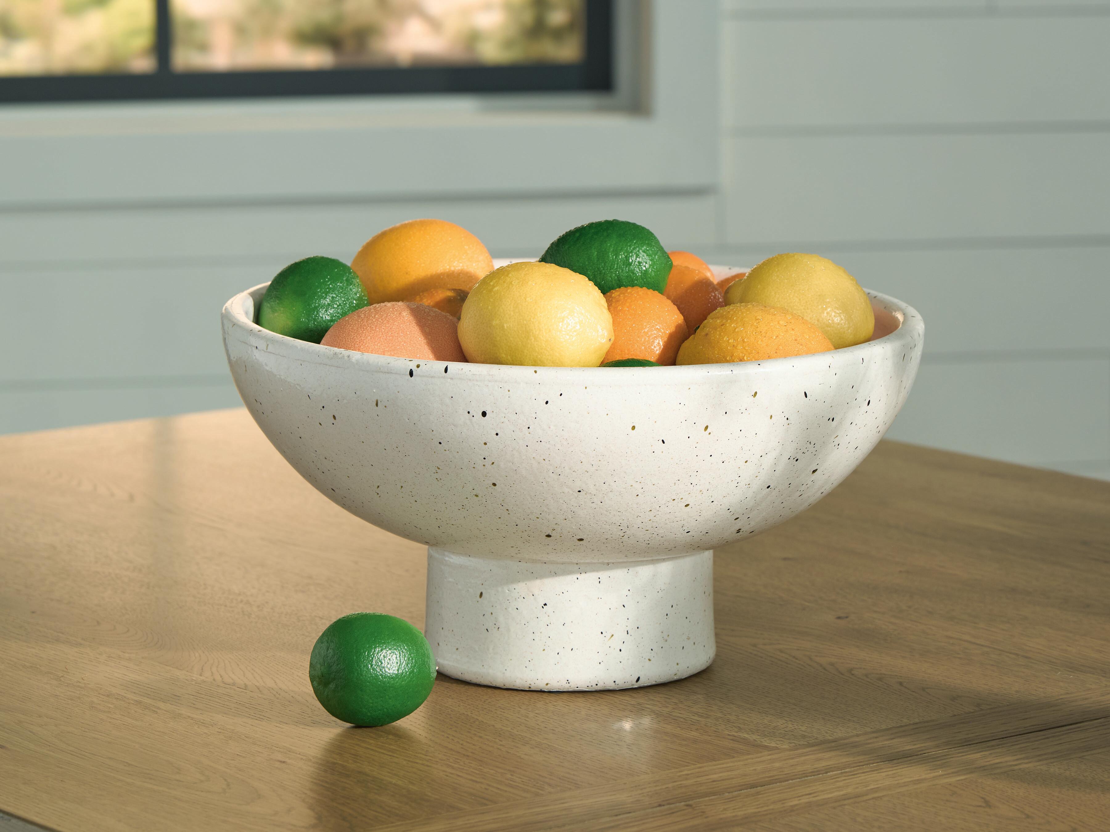 Dar Furniture - Ashley Furniture - Dallinworth Bowl - Bowl / White/Black - A2000833