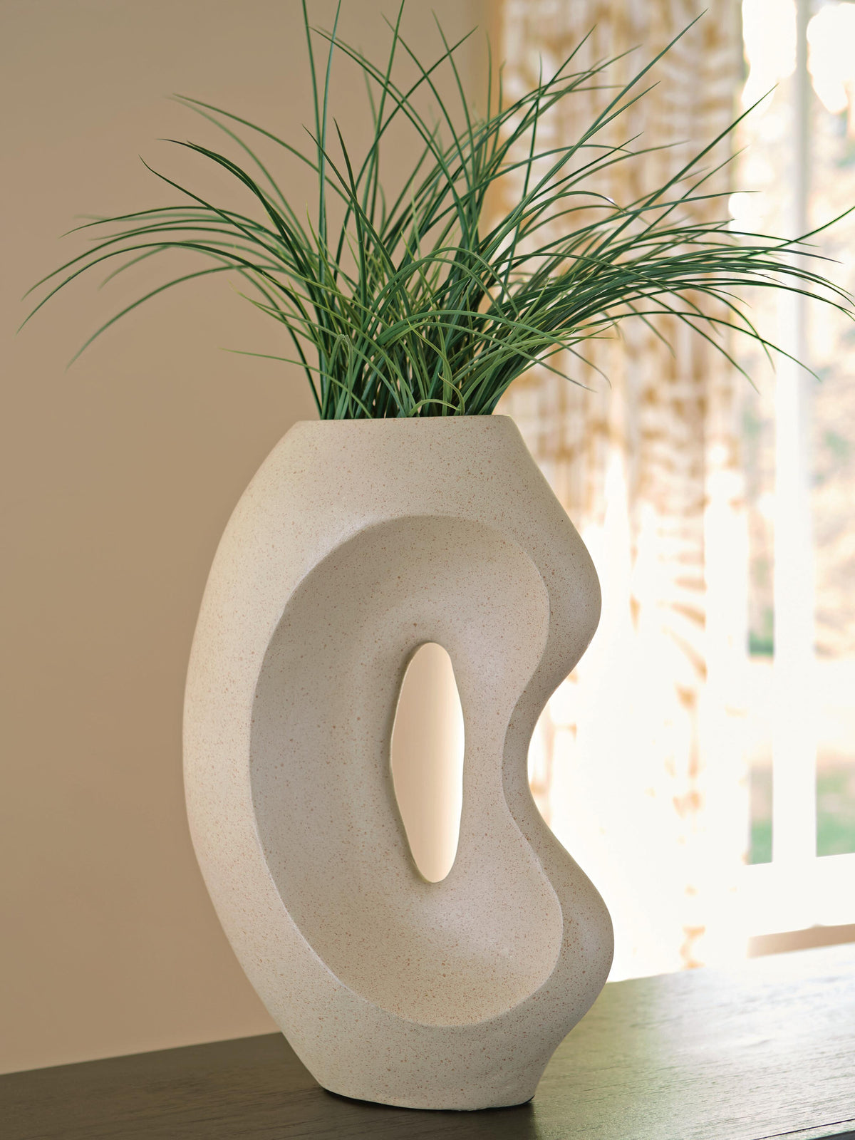Dar Furniture - Ashley Furniture - Odion Vase - Vase / Stone - A2000842