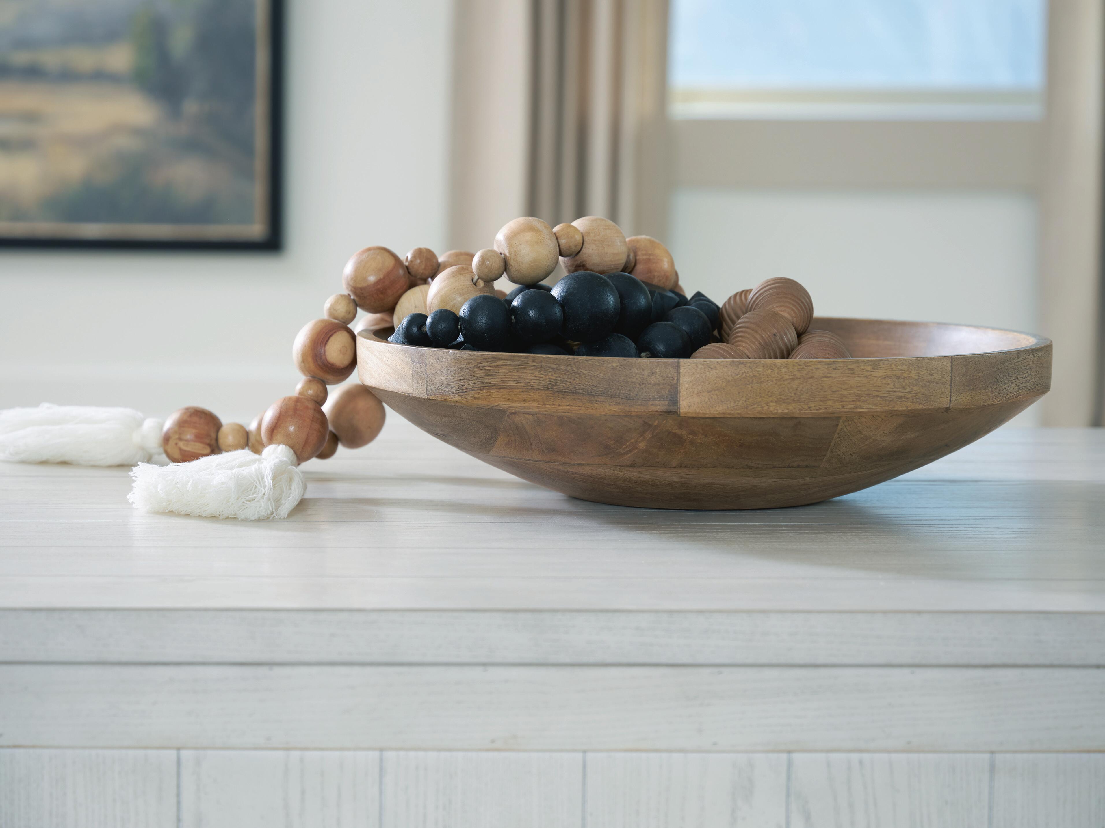 Dar Furniture - Ashley Furniture - Clayburg Bowl - Bowl / Natural Brown - A2000896