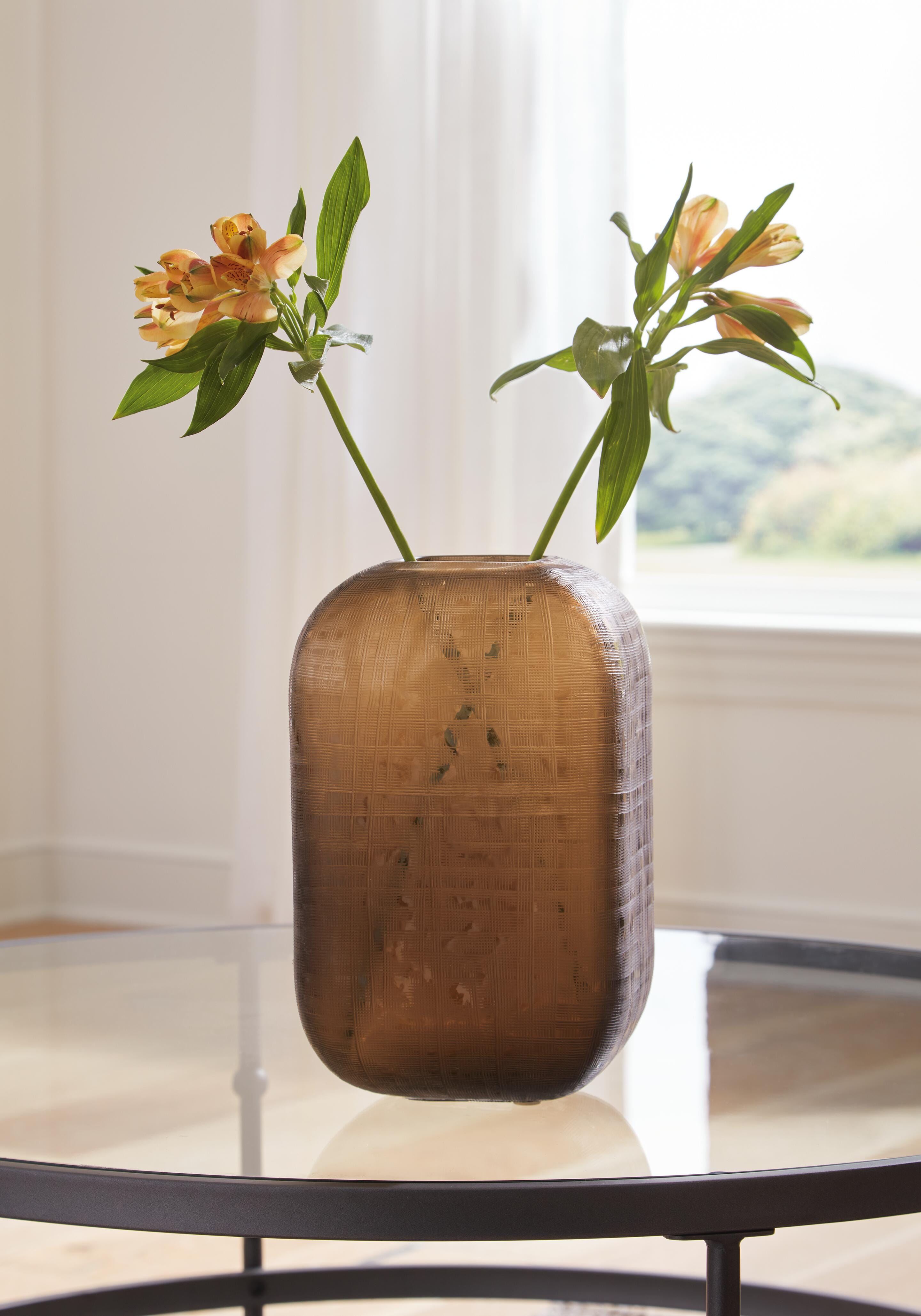 Dar Furniture - Ashley Furniture - Capard Vase - Vase / Brown - A2900004