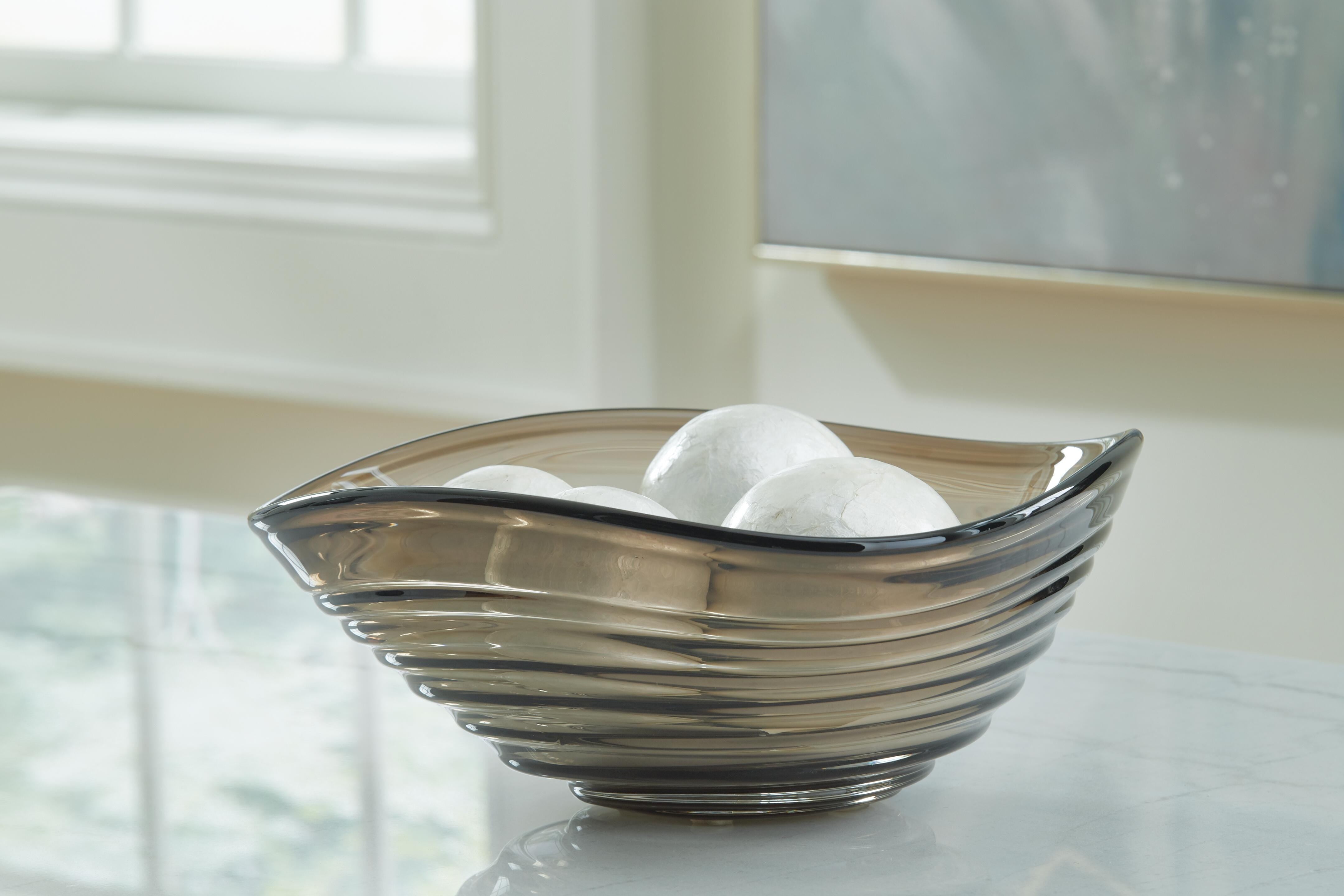 Dar Furniture - Ashley Furniture - Solariston Bowl - Bowl / Gray/Brown - A2900016