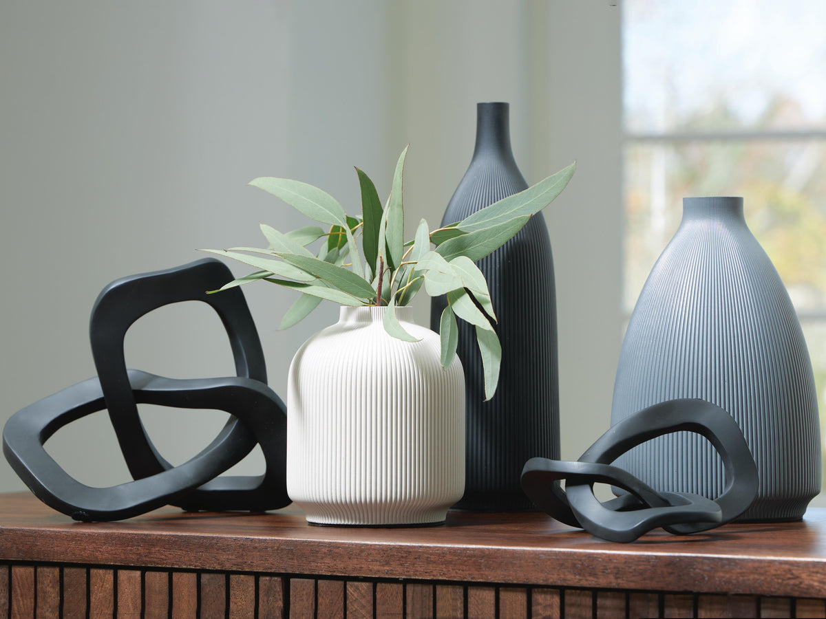 Dar Furniture - Ashley Furniture - Leithick Accessory Set (Set of 5) - Accessory Set (5/CN) / Black/Tan/Gray - A2C00211