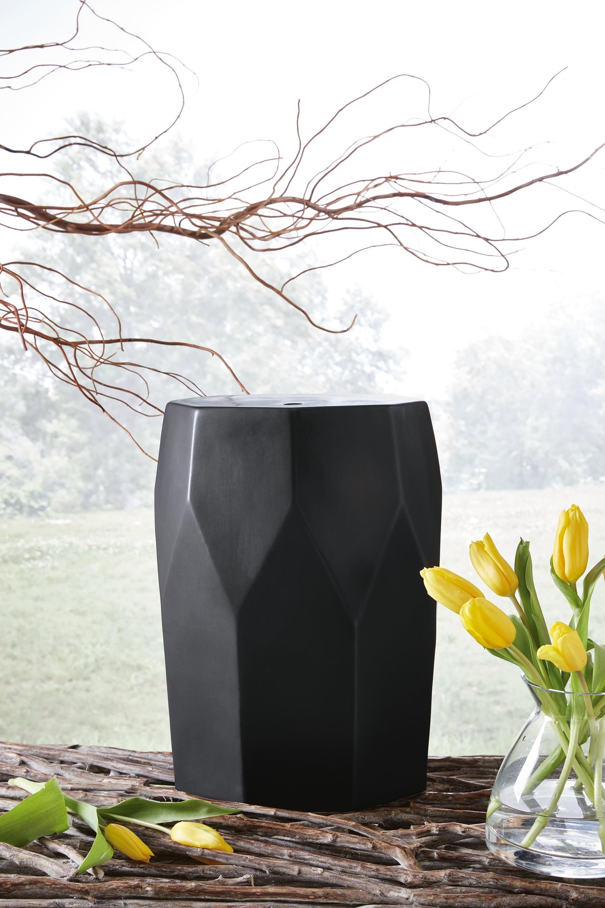 Dar Furniture - Ashley Furniture - Rhysworth Stool - Stool / Black - A3000632
