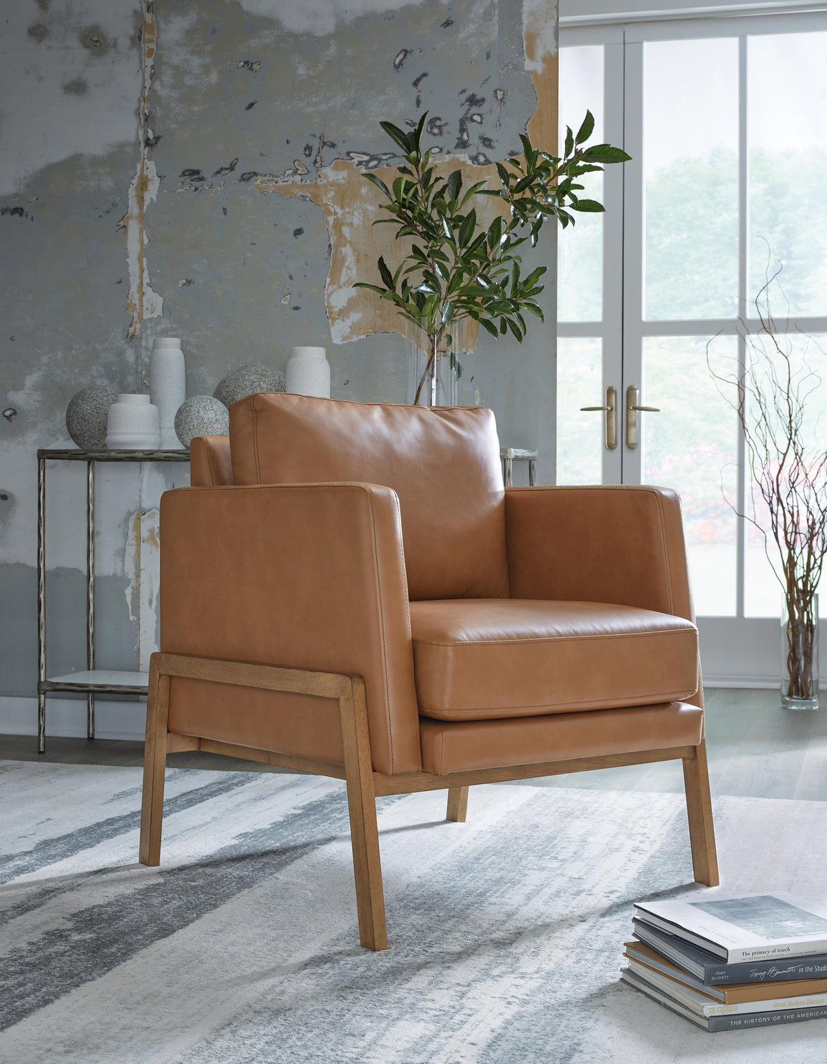 Dar Furniture - Ashley Furniture - Numund Accent Chair - Accent Chair / Caramel - A3000670
