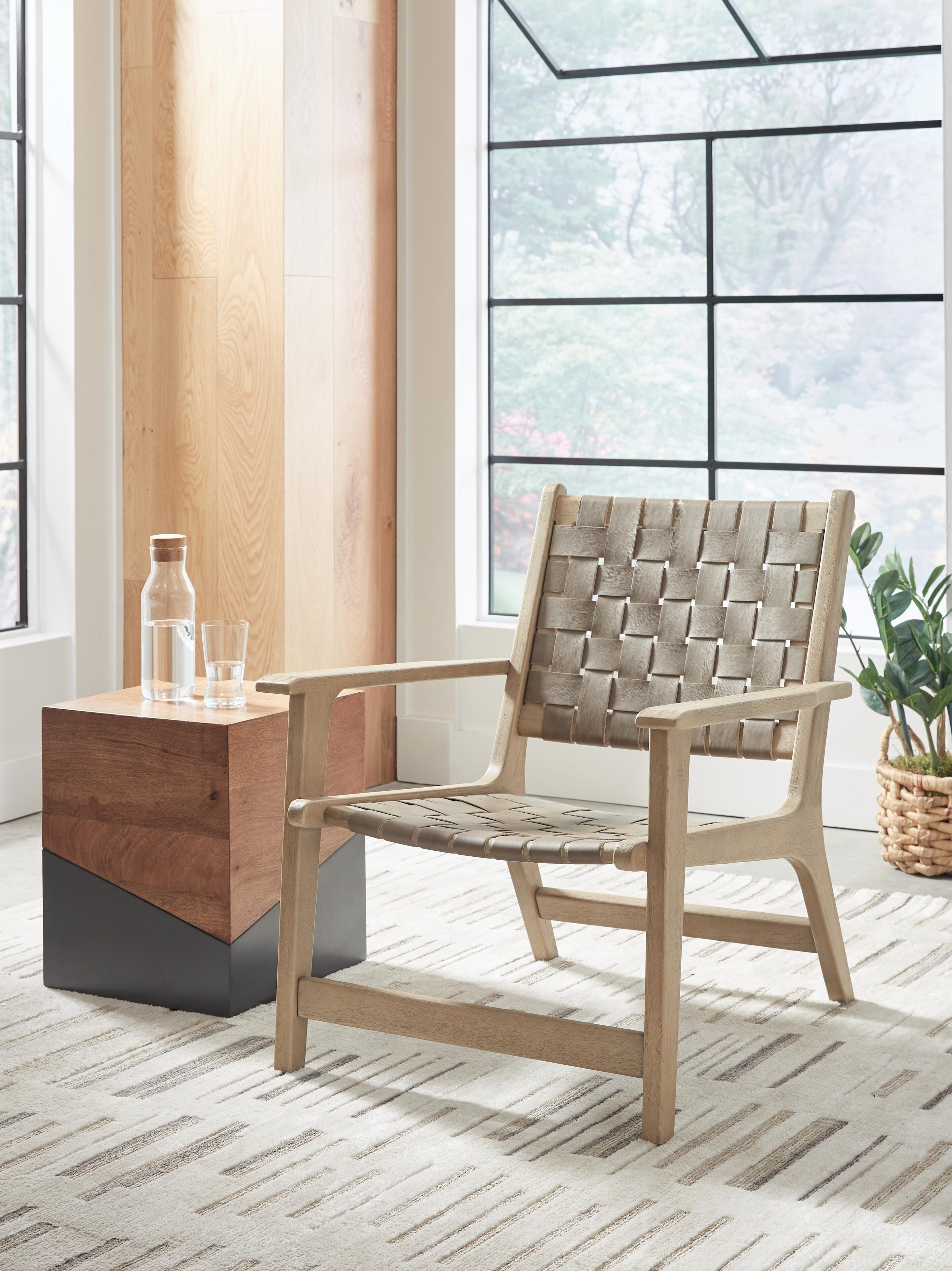 Dar Furniture - Ashley Furniture - Jameset Accent Chair - Accent Chair / Taupe - A3000673